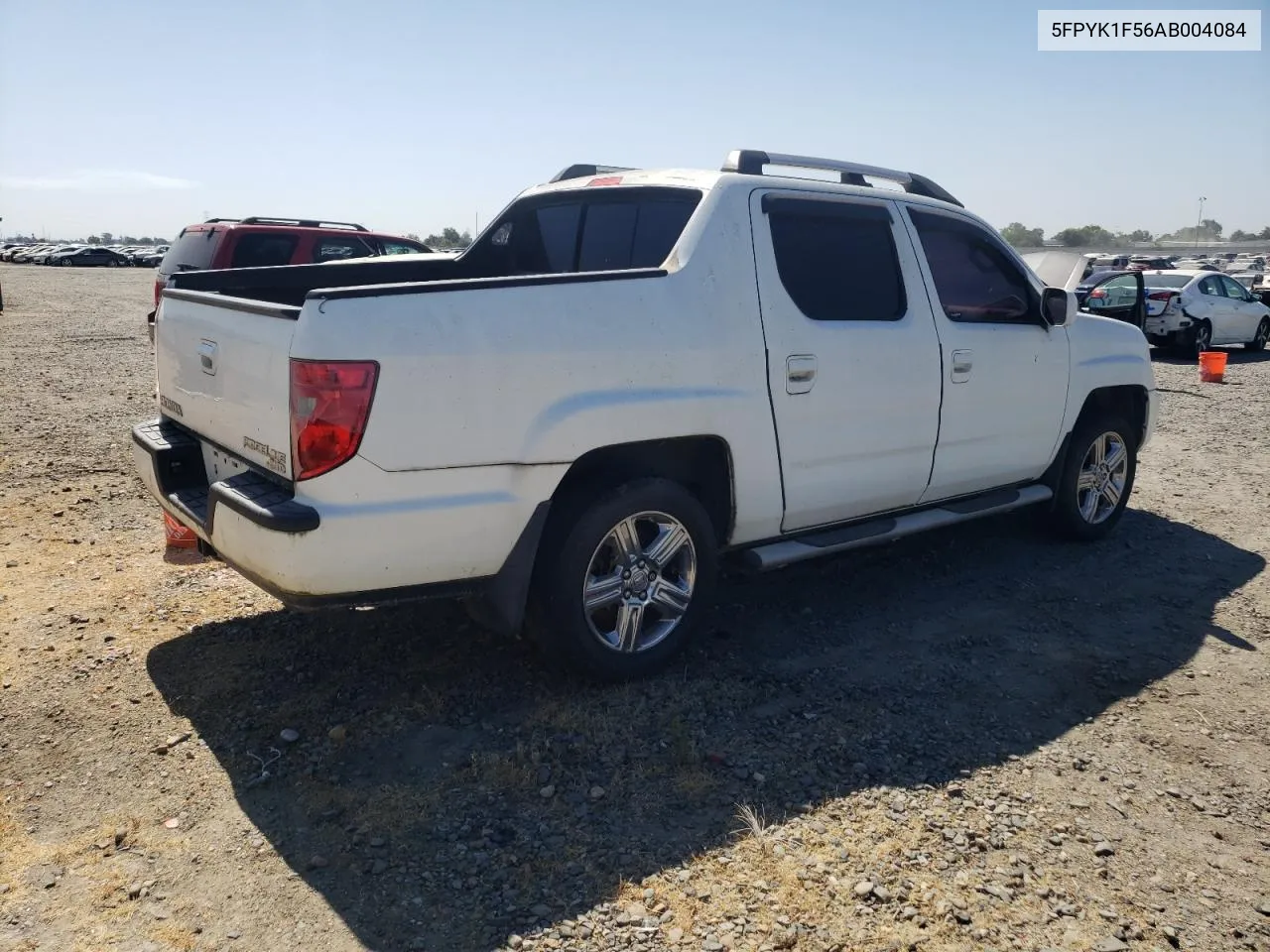 2010 Honda Ridgeline Rtl VIN: 5FPYK1F56AB004084 Lot: 58538224