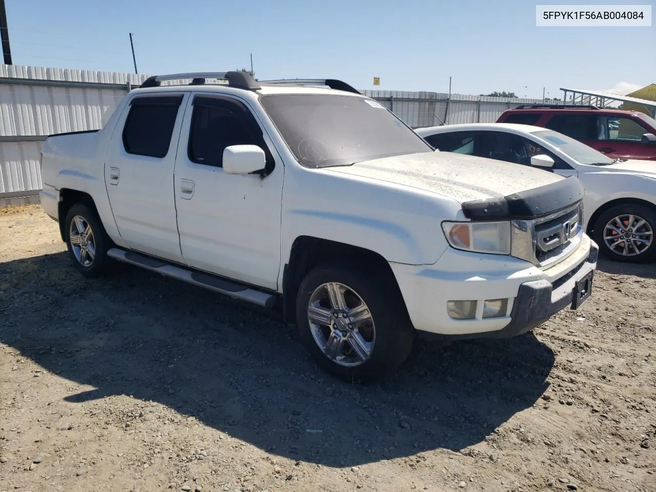 2010 Honda Ridgeline Rtl VIN: 5FPYK1F56AB004084 Lot: 58538224