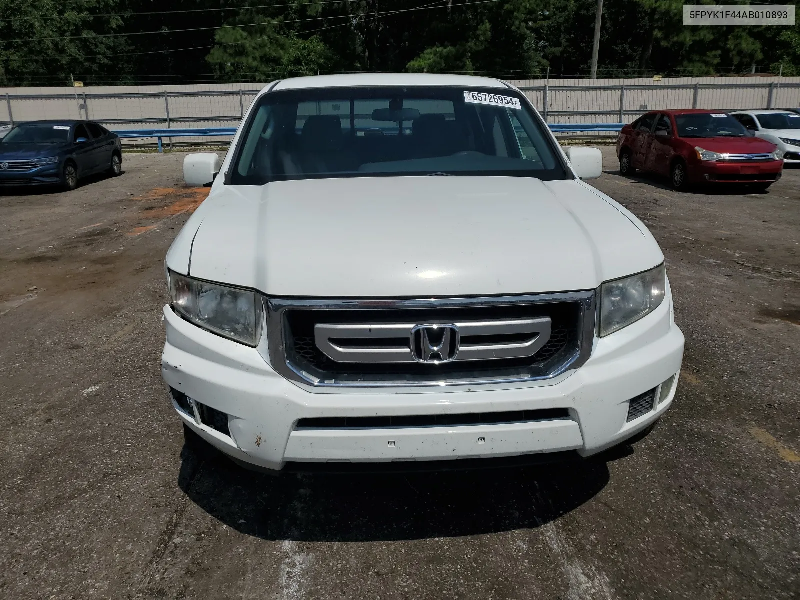 2010 Honda Ridgeline Rts VIN: 5FPYK1F44AB010893 Lot: 65726954