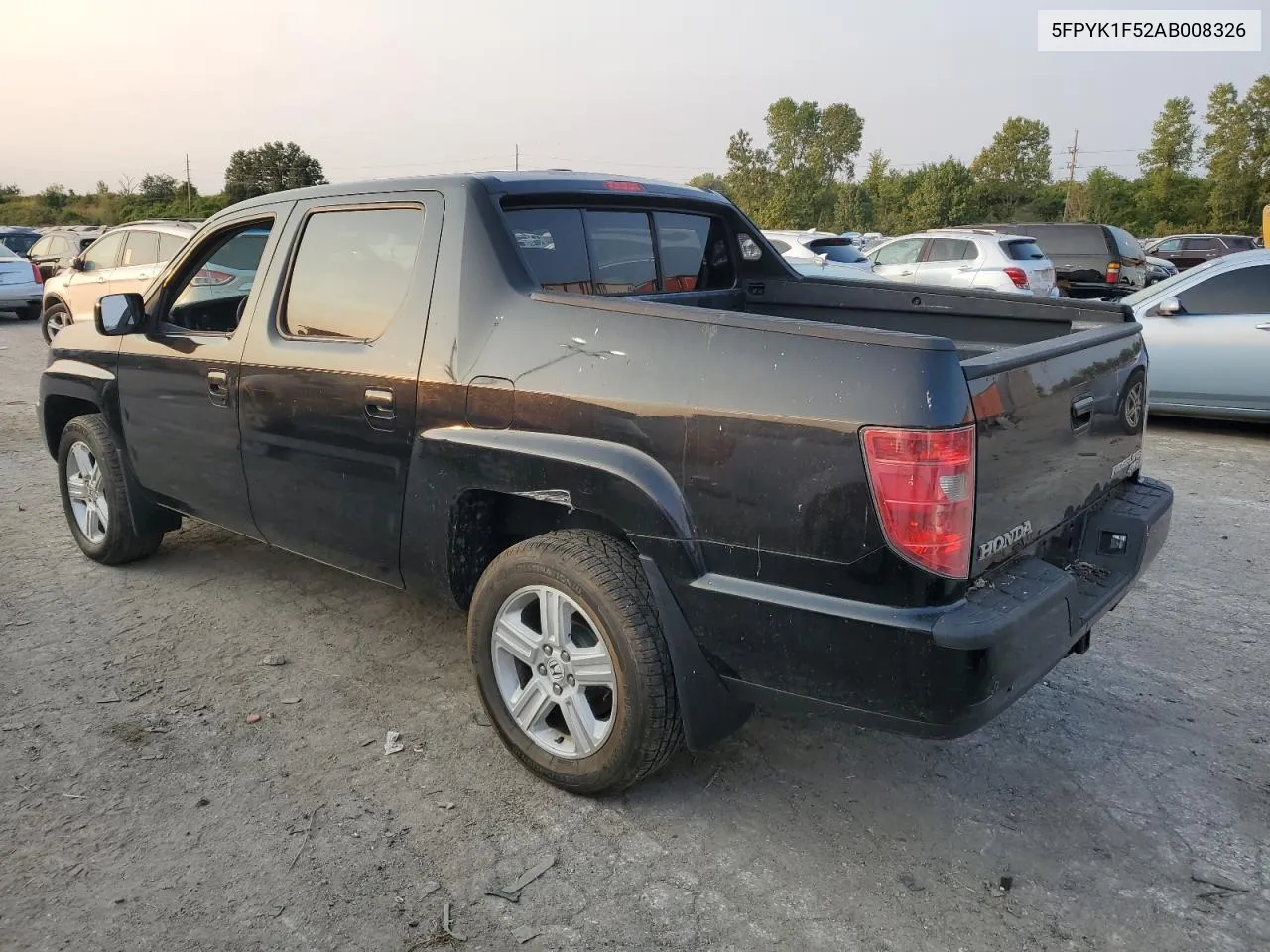 2010 Honda Ridgeline Rtl VIN: 5FPYK1F52AB008326 Lot: 71120074