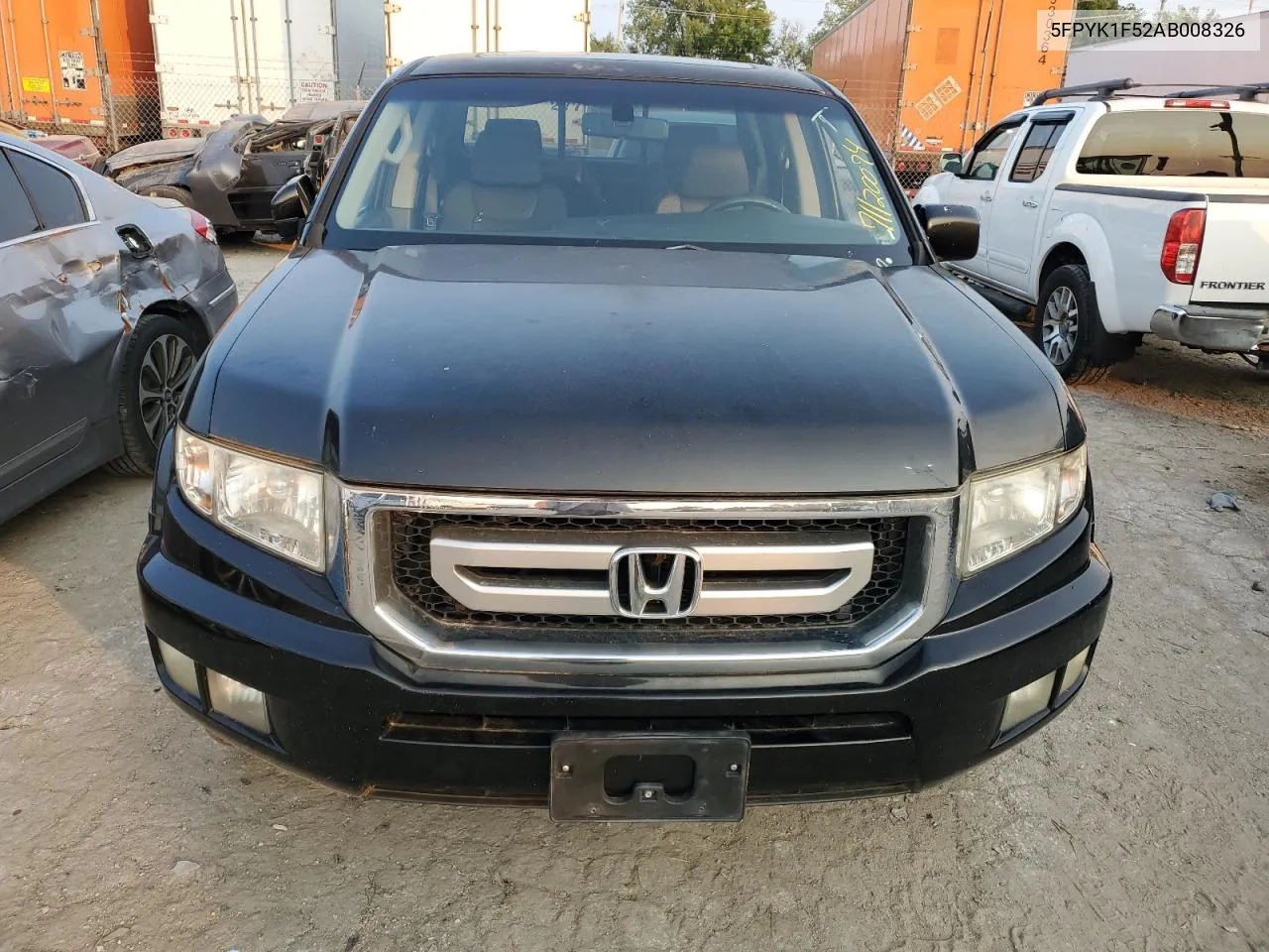 2010 Honda Ridgeline Rtl VIN: 5FPYK1F52AB008326 Lot: 71120074