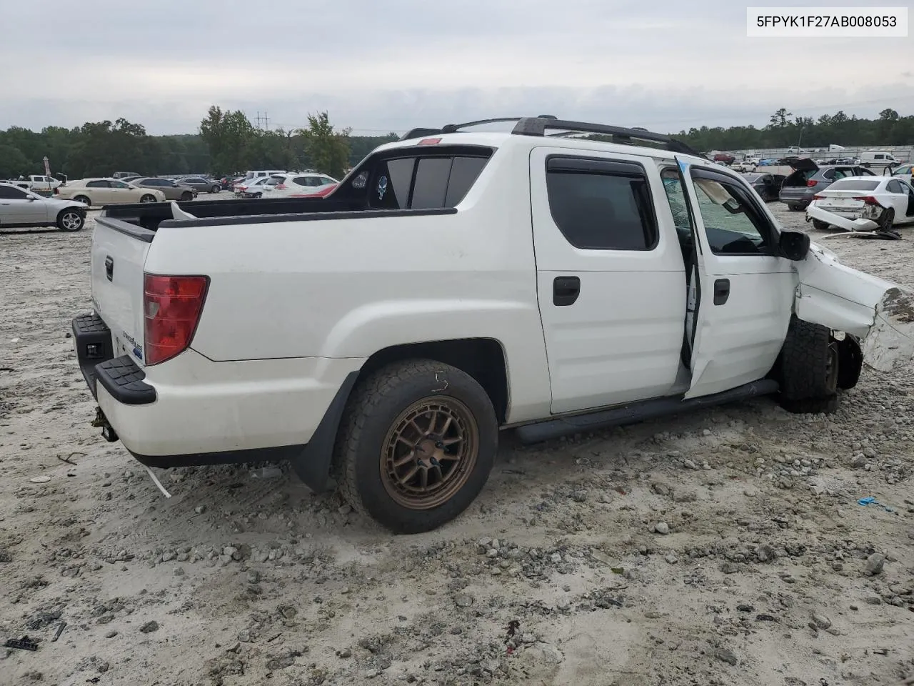 2010 Honda Ridgeline Rt VIN: 5FPYK1F27AB008053 Lot: 71348134