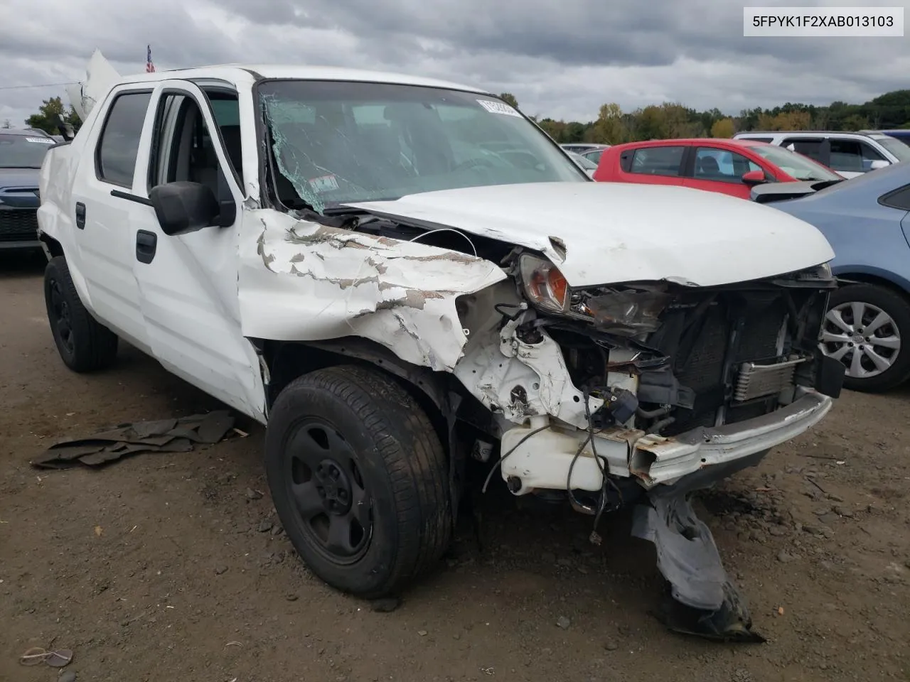 2010 Honda Ridgeline Rt VIN: 5FPYK1F2XAB013103 Lot: 71528834