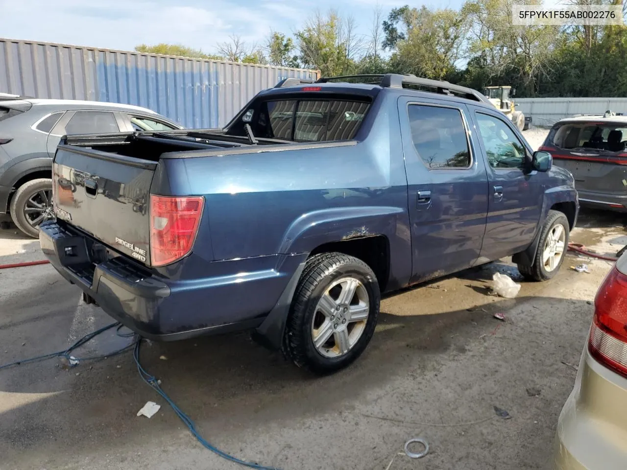 5FPYK1F55AB002276 2010 Honda Ridgeline Rtl