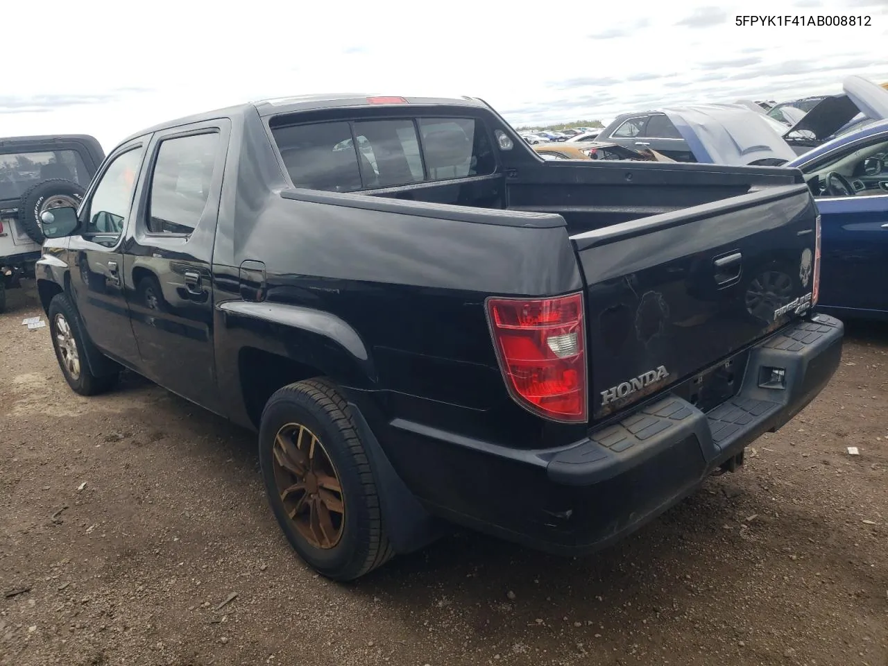 2010 Honda Ridgeline Rts VIN: 5FPYK1F41AB008812 Lot: 72418064