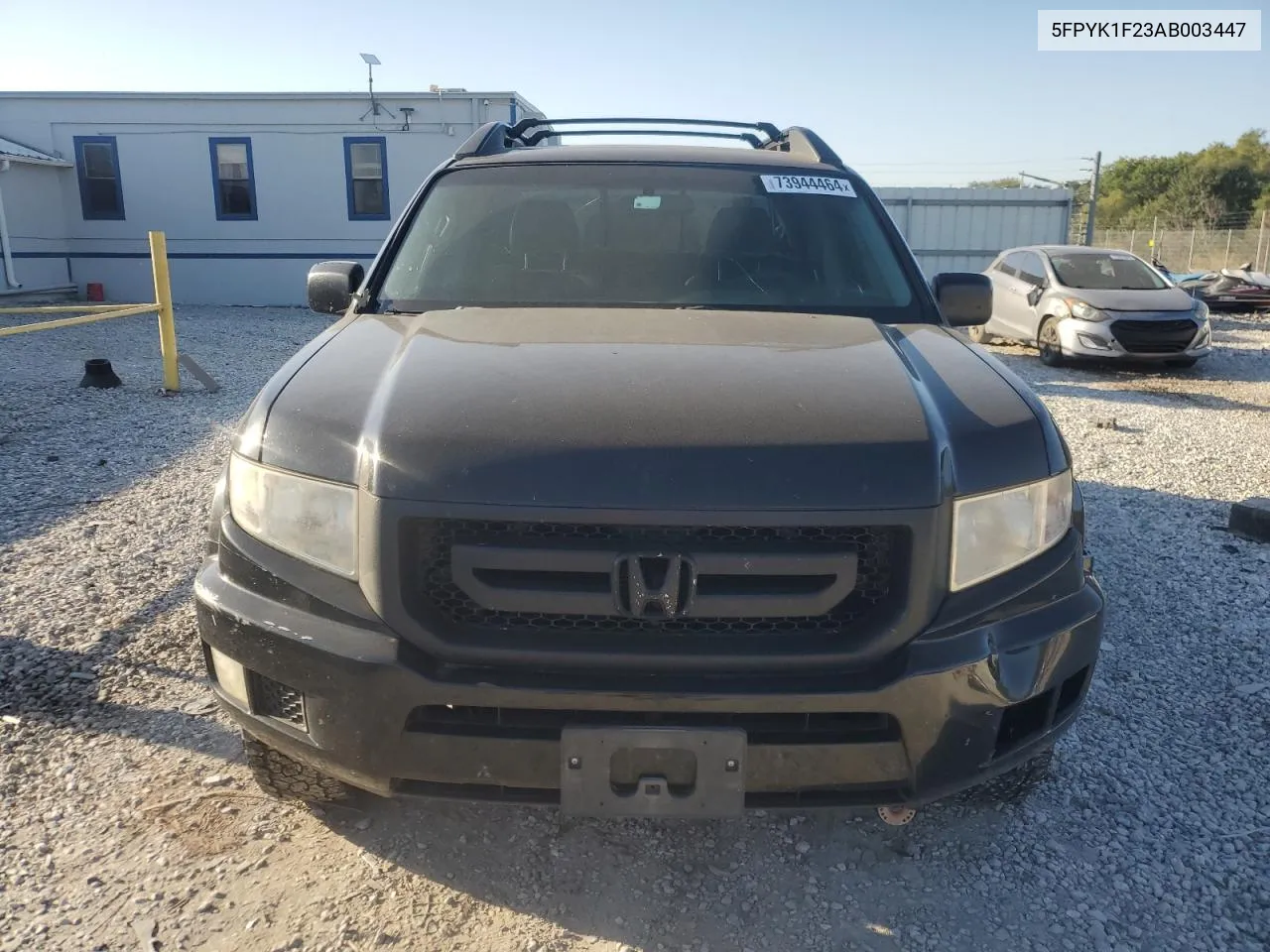 2010 Honda Ridgeline Rt VIN: 5FPYK1F23AB003447 Lot: 73944464