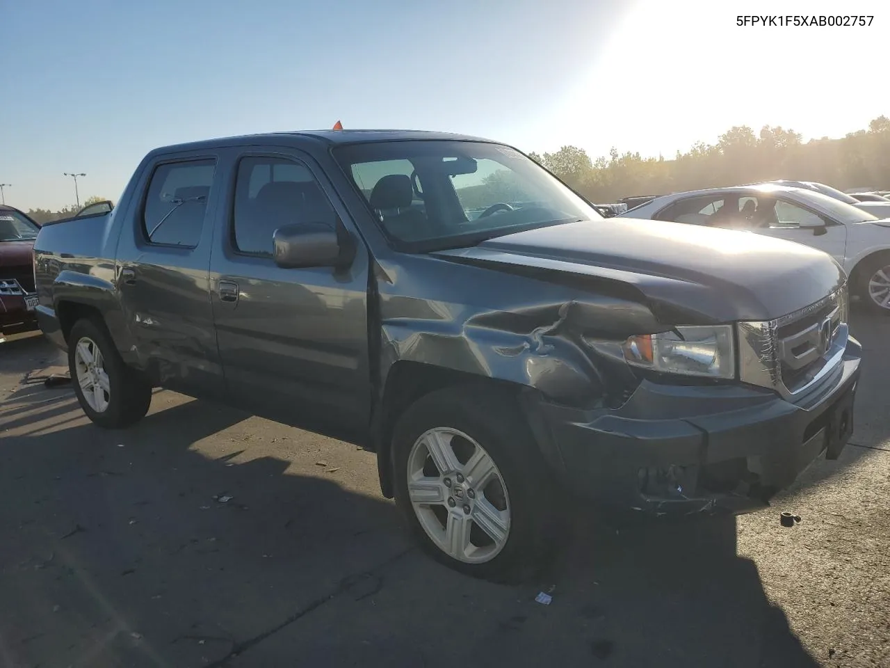 2010 Honda Ridgeline Rtl VIN: 5FPYK1F5XAB002757 Lot: 74548944