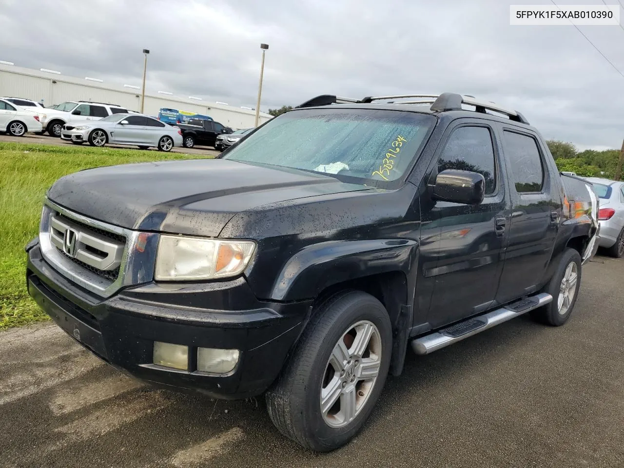 2010 Honda Ridgeline Rtl VIN: 5FPYK1F5XAB010390 Lot: 75039634