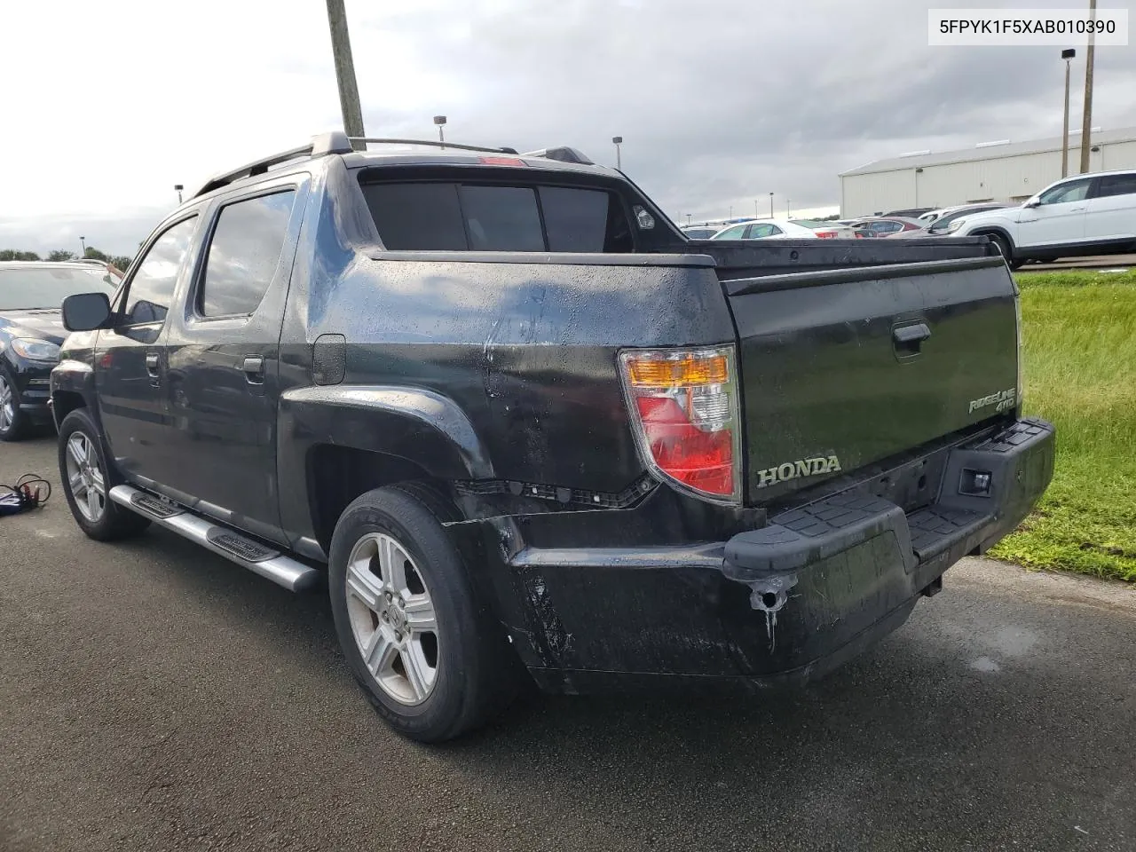 2010 Honda Ridgeline Rtl VIN: 5FPYK1F5XAB010390 Lot: 75039634