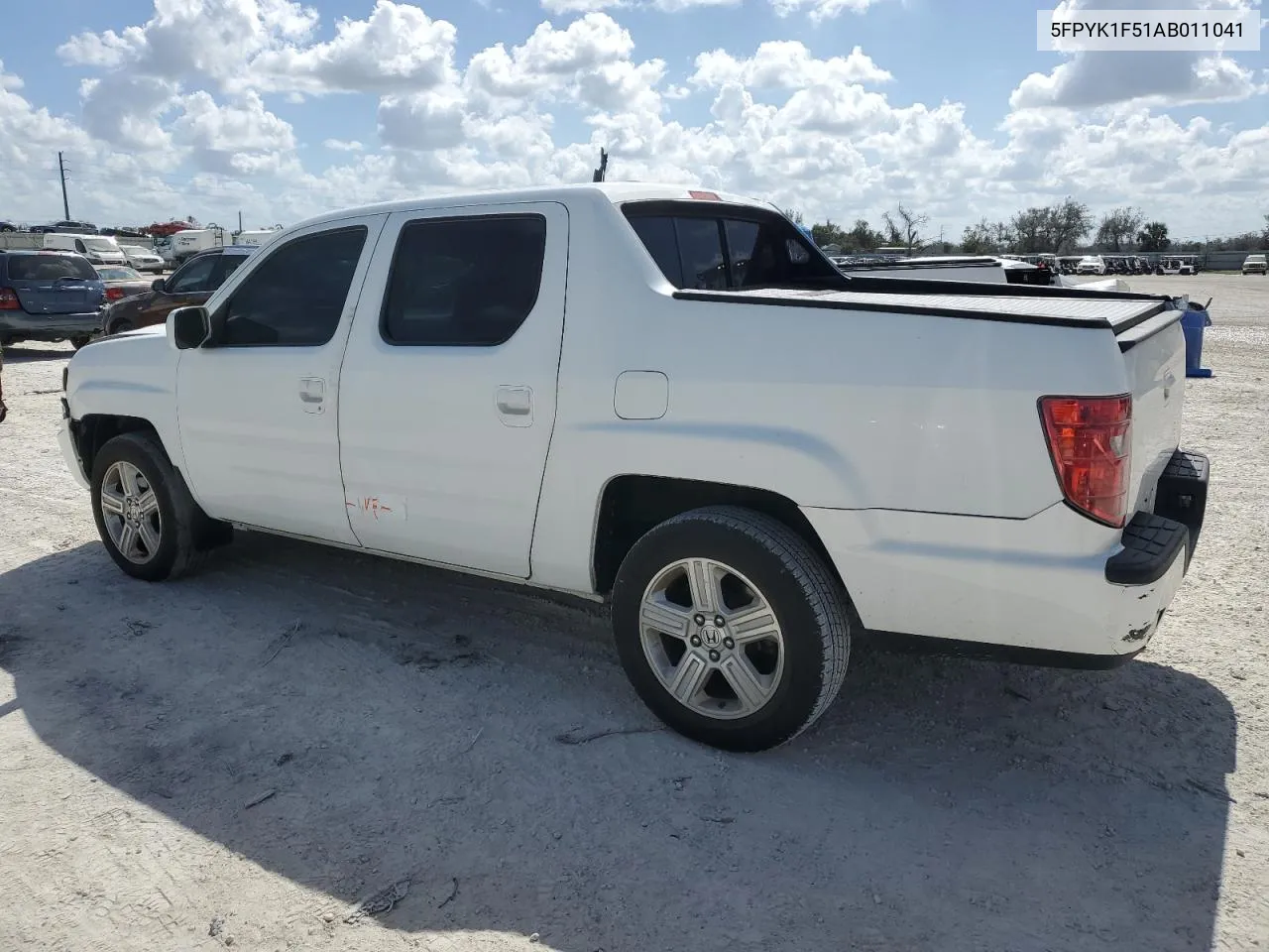 2010 Honda Ridgeline Rtl VIN: 5FPYK1F51AB011041 Lot: 77210844