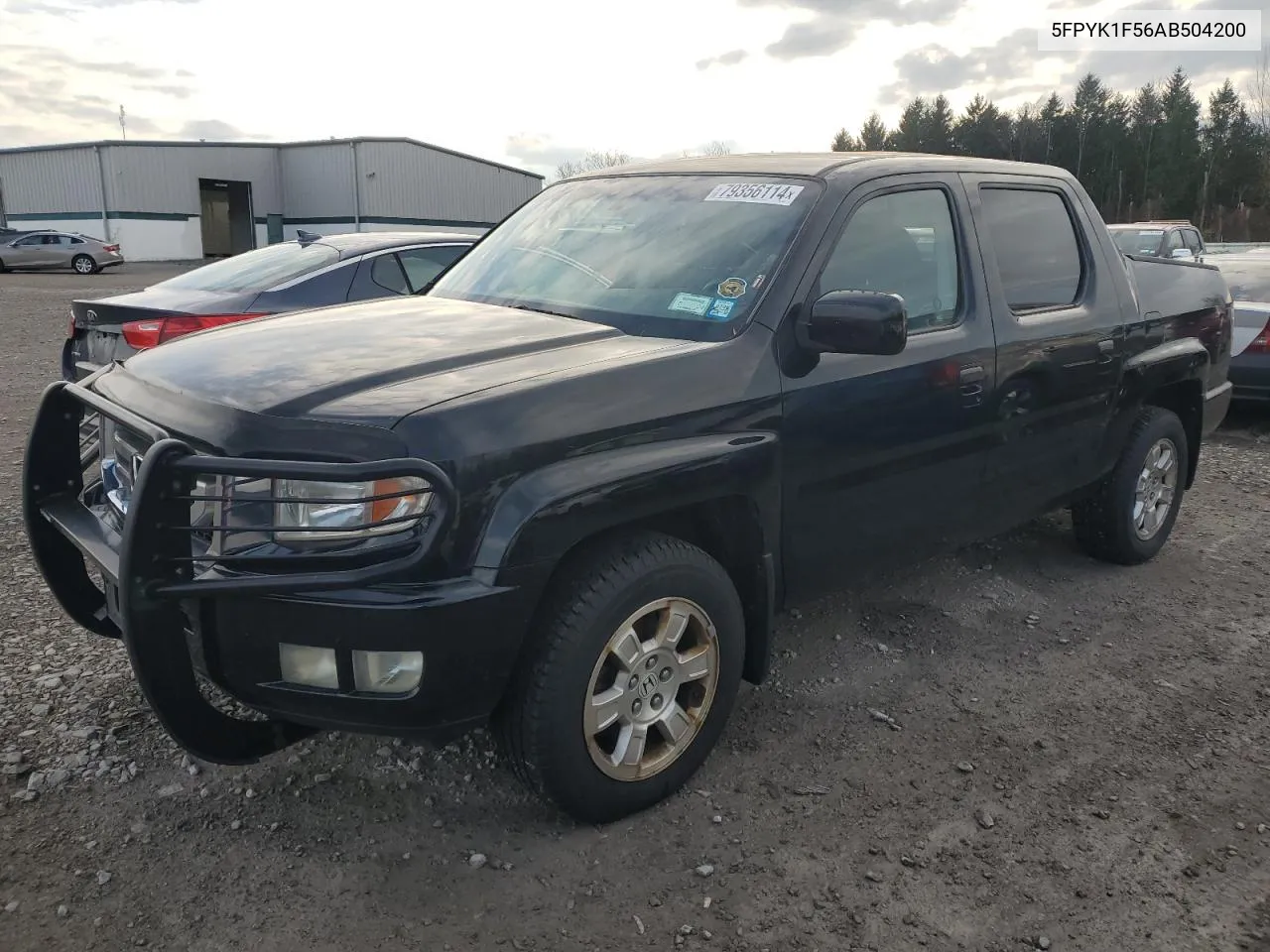 2010 Honda Ridgeline Rtl VIN: 5FPYK1F56AB504200 Lot: 79356114