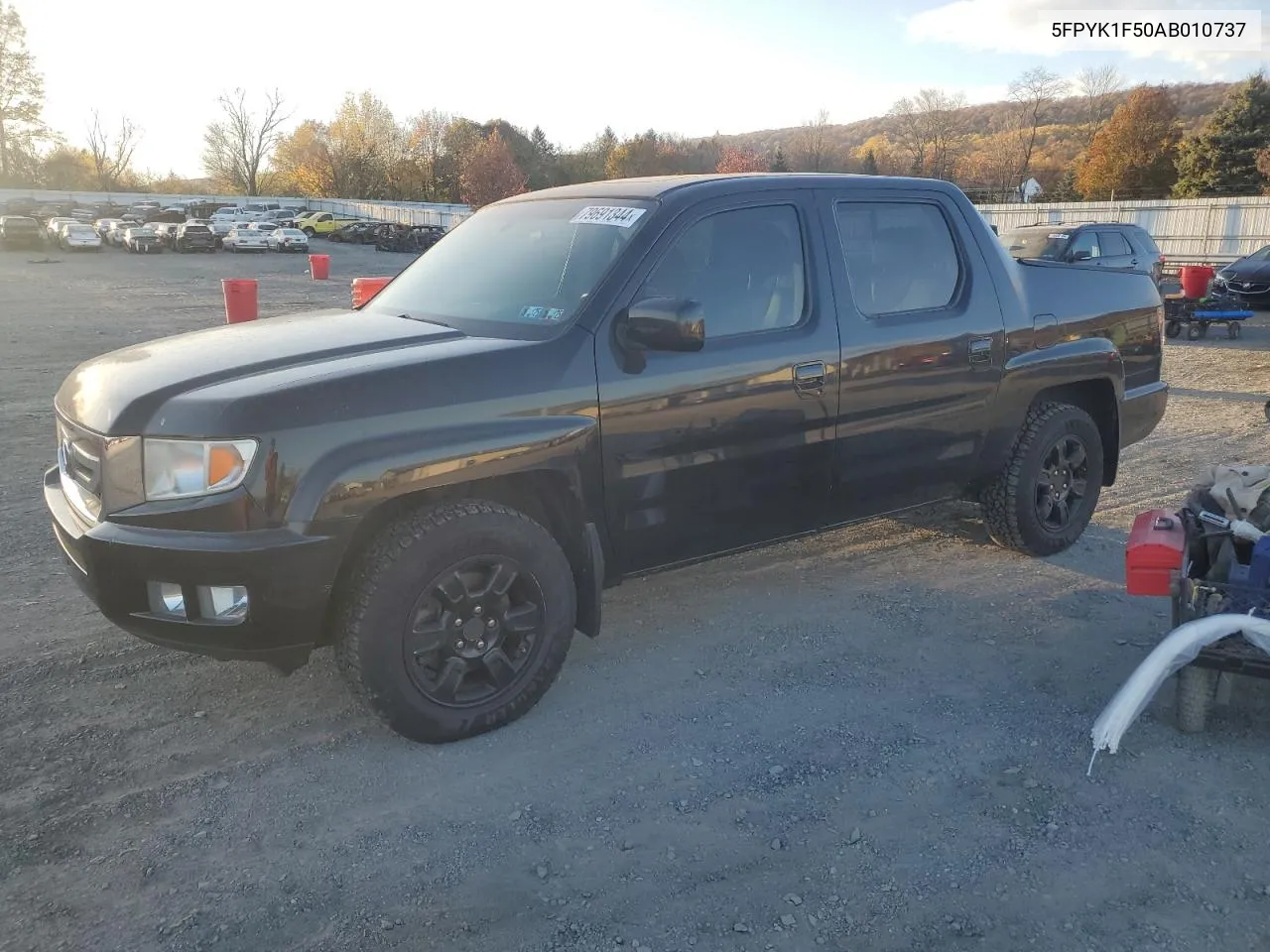 2010 Honda Ridgeline Rtl VIN: 5FPYK1F50AB010737 Lot: 79691344