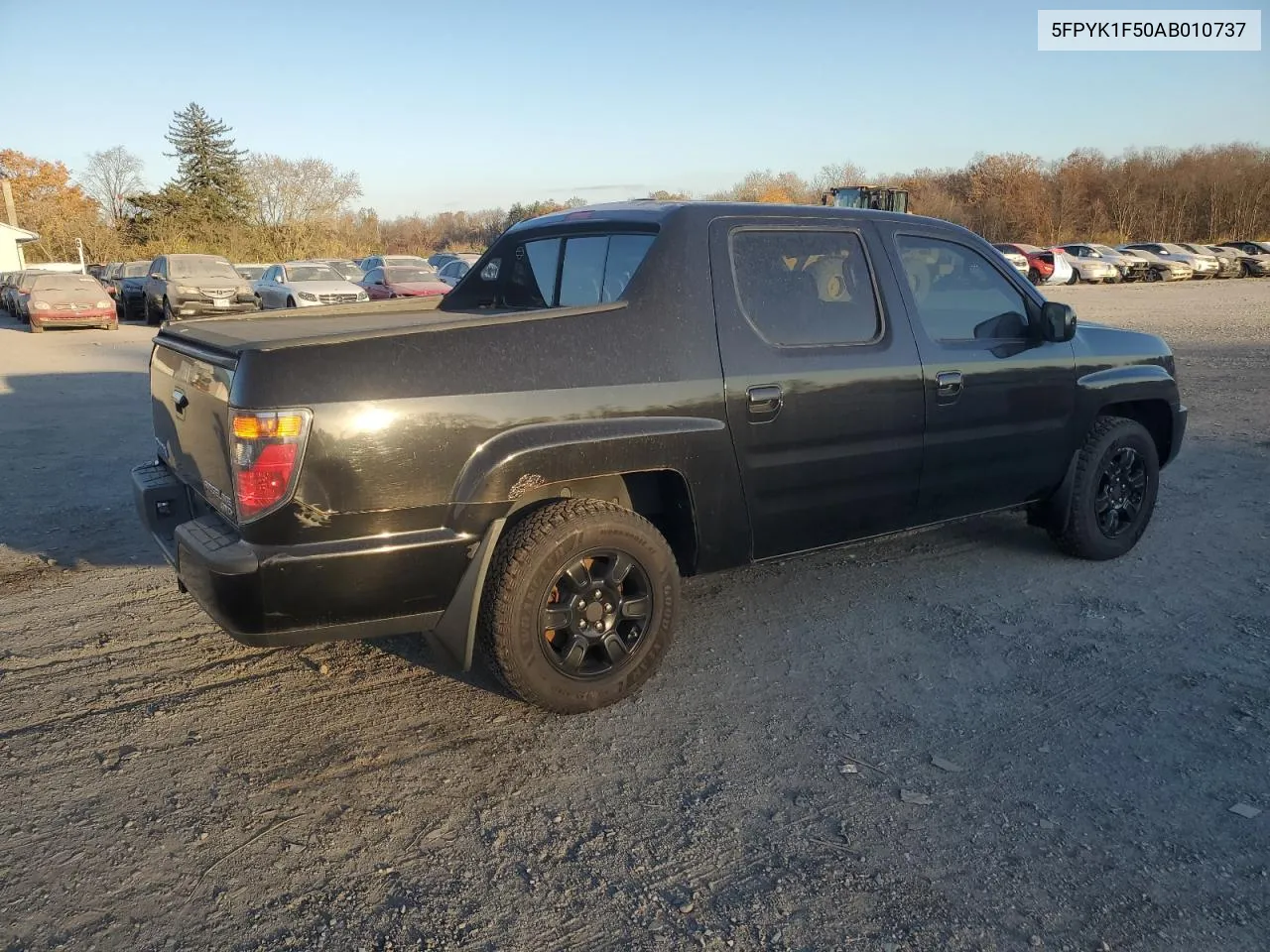 2010 Honda Ridgeline Rtl VIN: 5FPYK1F50AB010737 Lot: 79691344