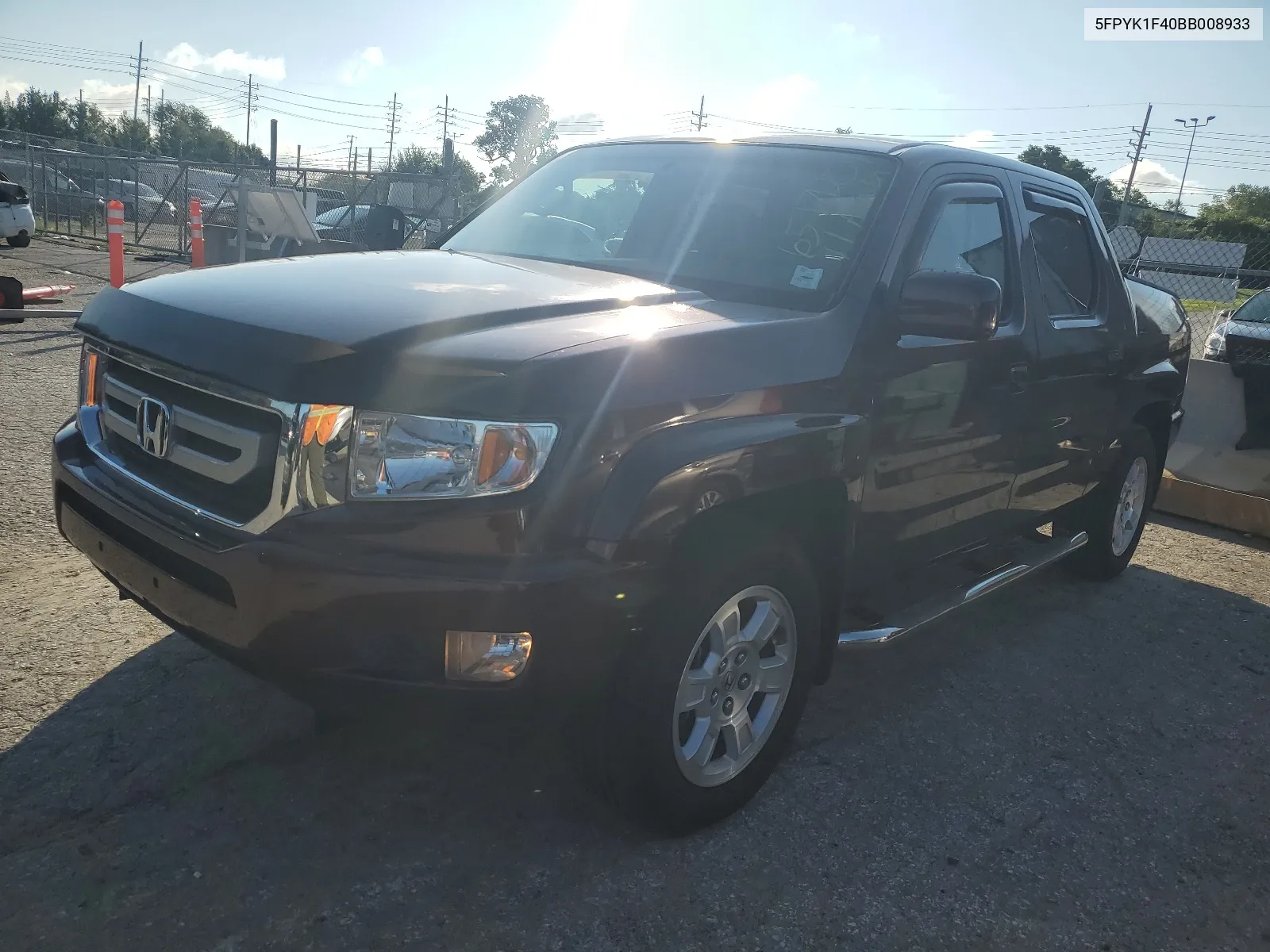 2011 Honda Ridgeline Rts VIN: 5FPYK1F40BB008933 Lot: 65171254