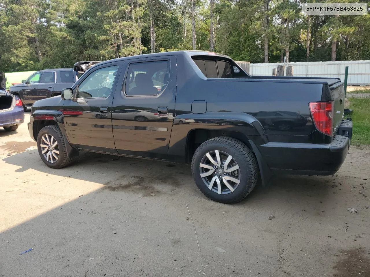 2011 Honda Ridgeline Rtl VIN: 5FPYK1F57BB453825 Lot: 70280614