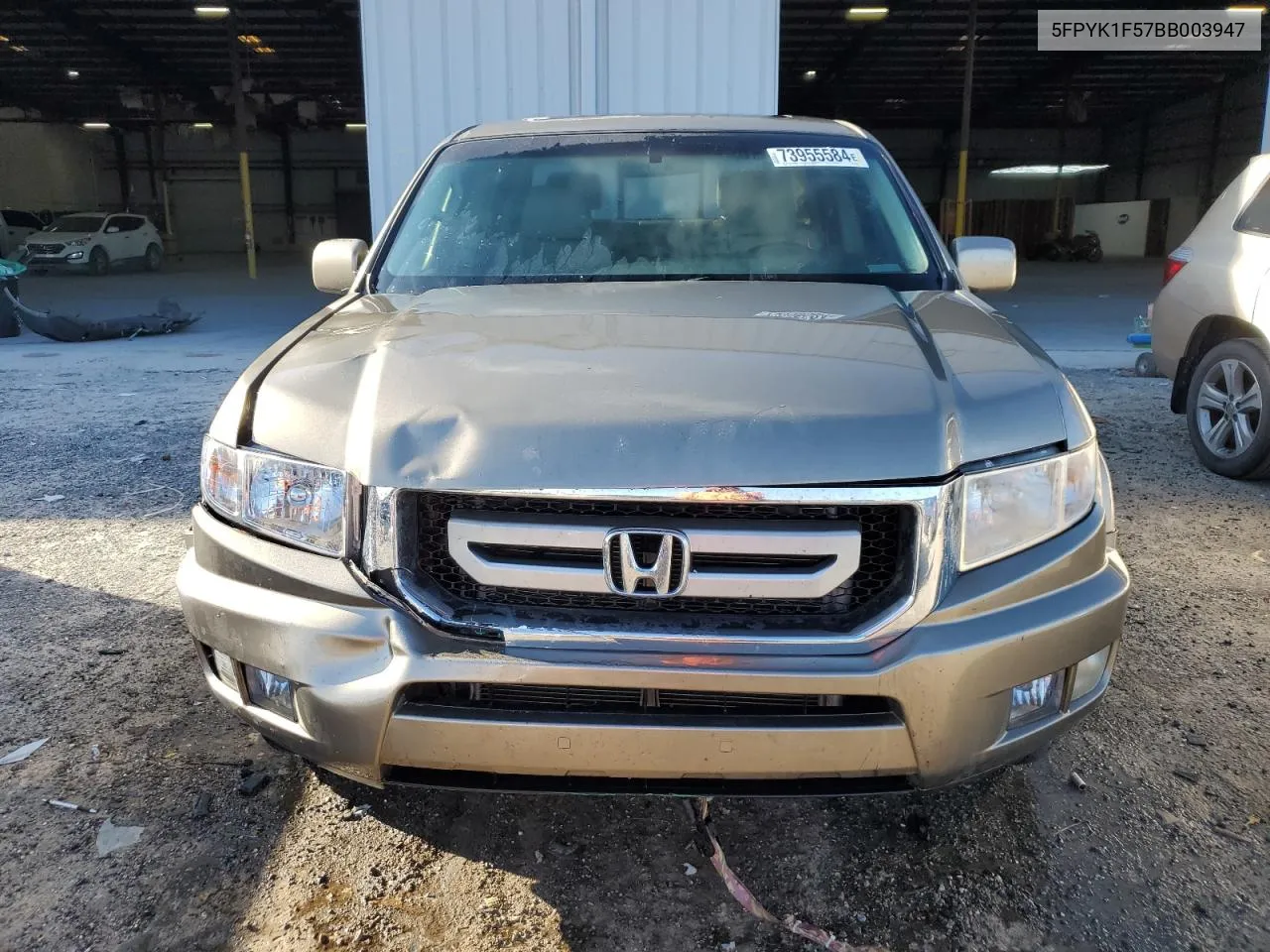 5FPYK1F57BB003947 2011 Honda Ridgeline Rtl