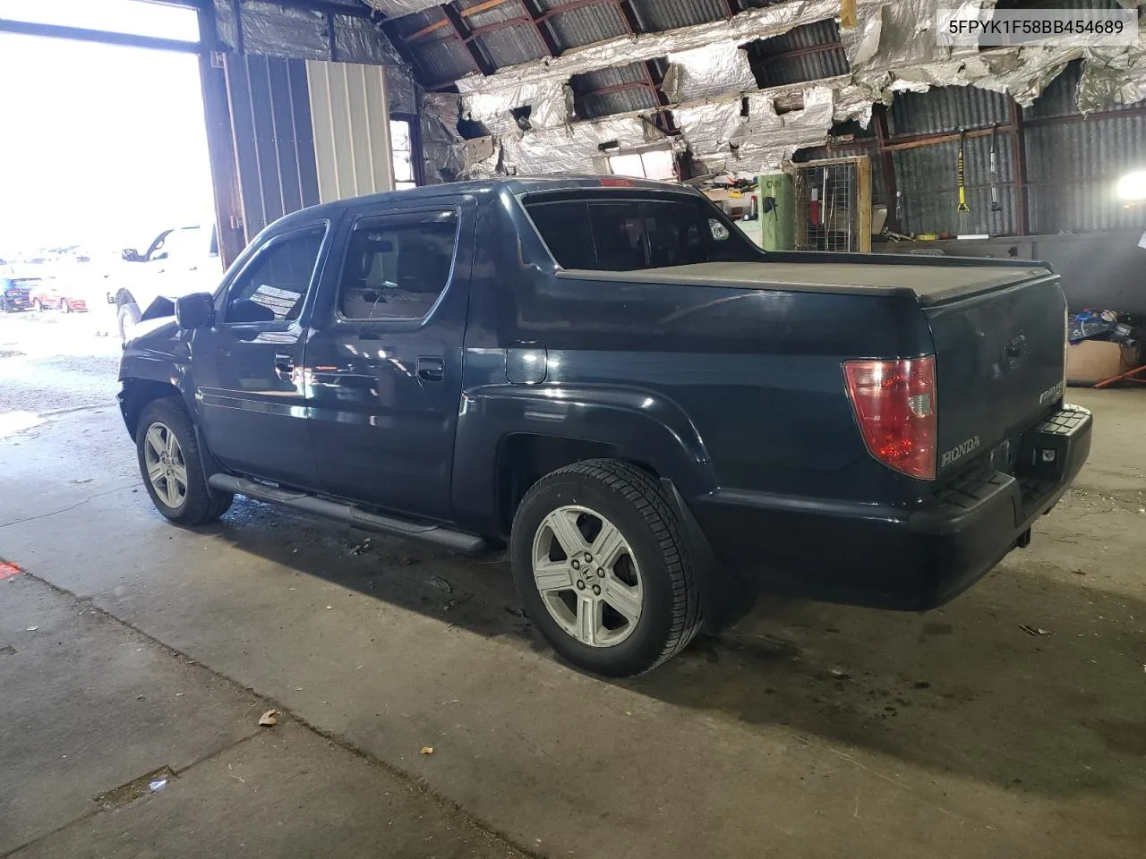 2011 Honda Ridgeline Rtl VIN: 5FPYK1F58BB454689 Lot: 77618364