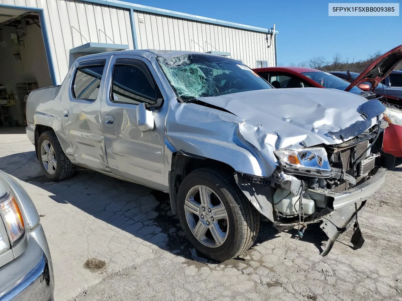 2011 Honda Ridgeline Rtl VIN: 5FPYK1F5XBB009385 Lot: 79945054