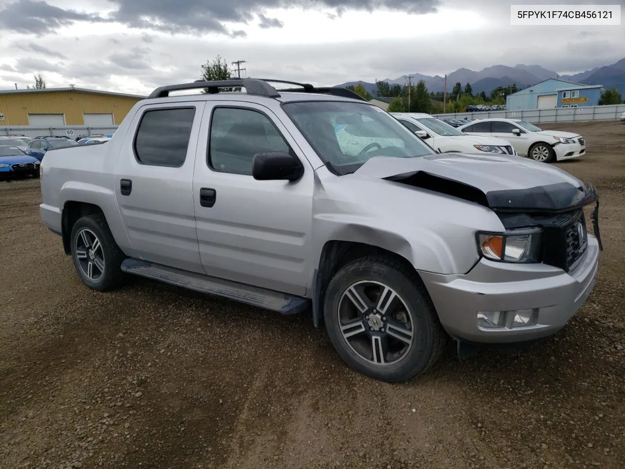 2012 Honda Ridgeline Sport VIN: 5FPYK1F74CB456121 Lot: 67953974