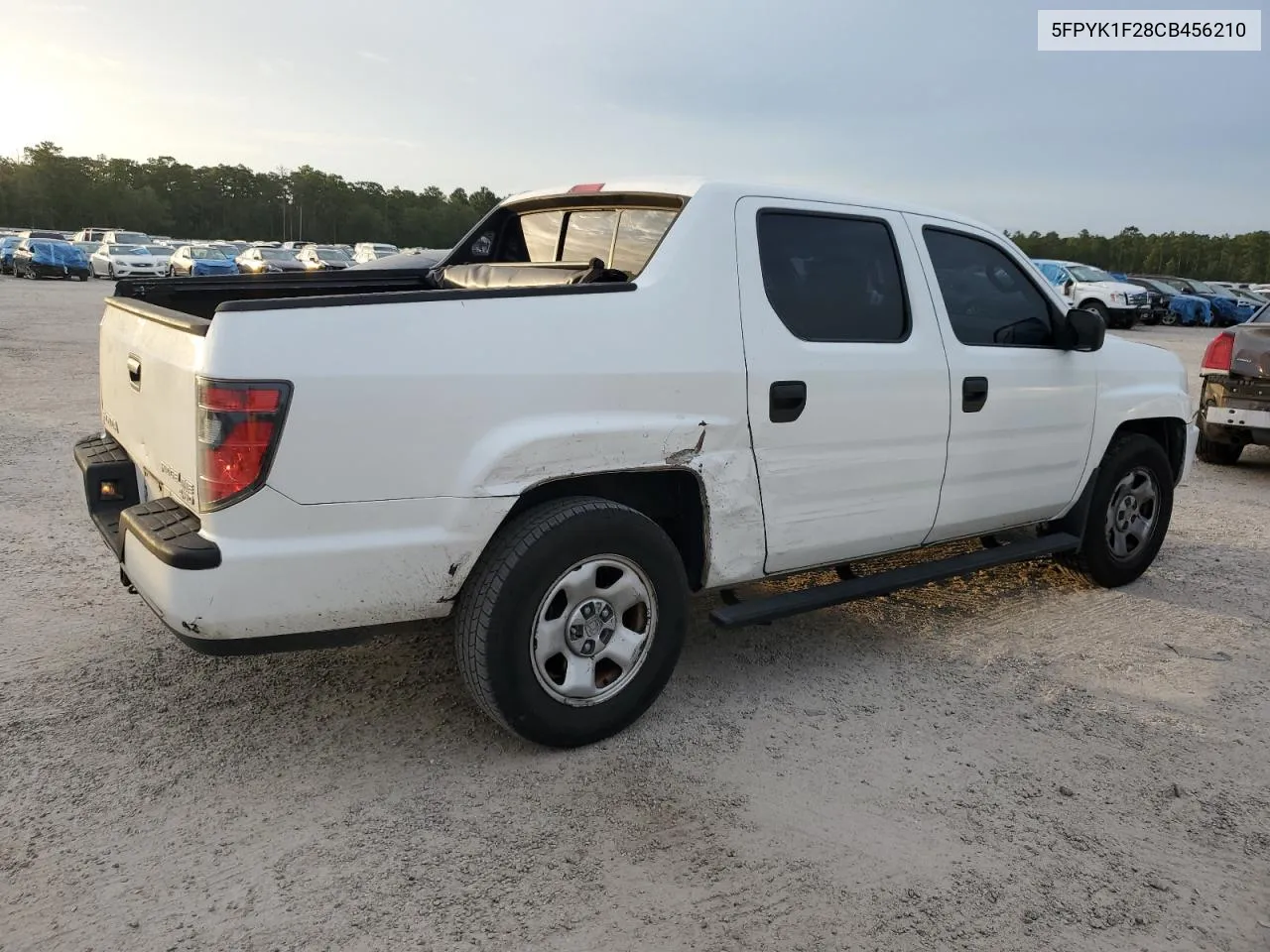 5FPYK1F28CB456210 2012 Honda Ridgeline Rt