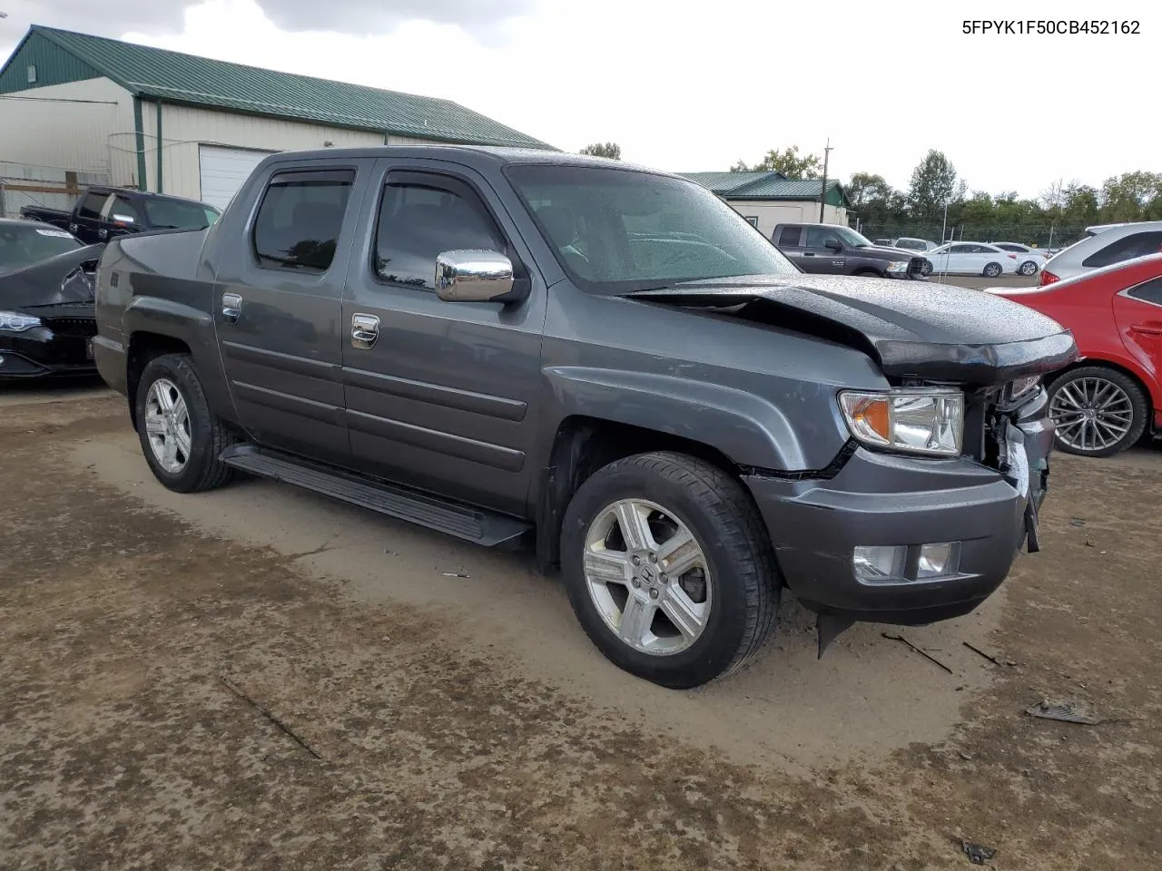 2012 Honda Ridgeline Rtl VIN: 5FPYK1F50CB452162 Lot: 70530464