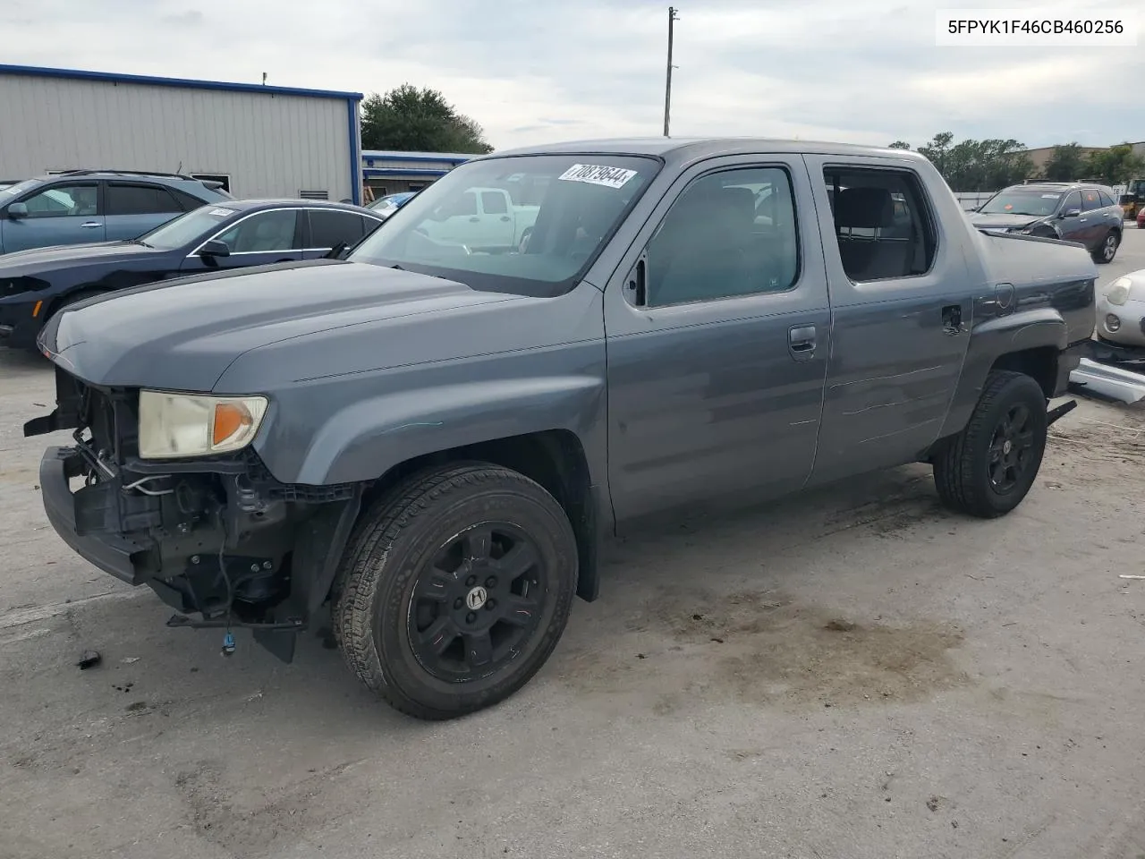 2012 Honda Ridgeline Rts VIN: 5FPYK1F46CB460256 Lot: 70879644