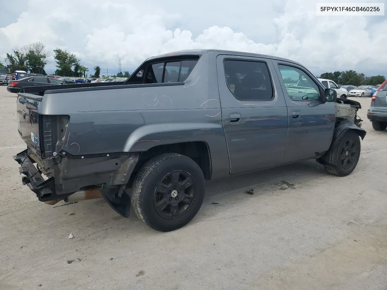 2012 Honda Ridgeline Rts VIN: 5FPYK1F46CB460256 Lot: 70879644