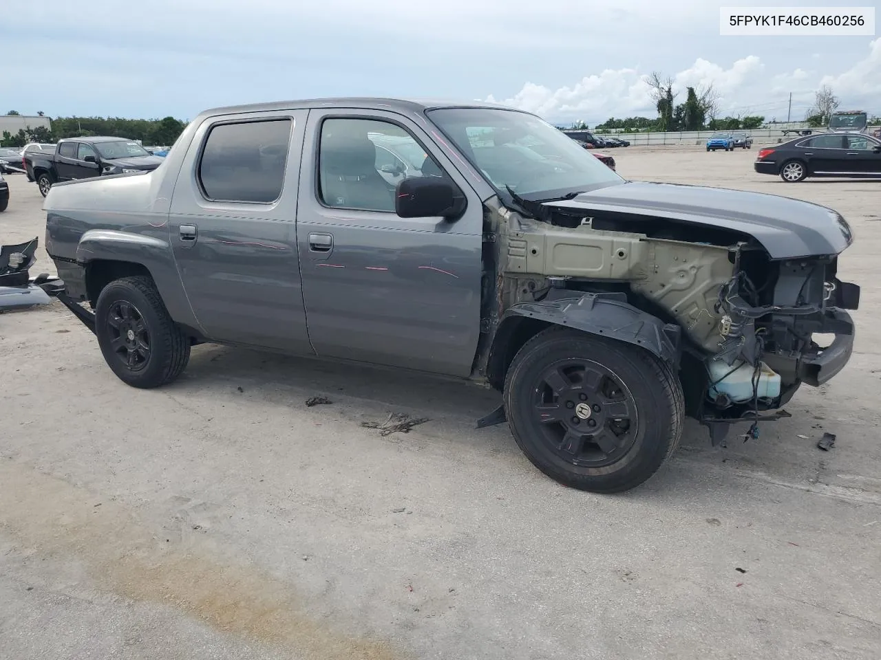 2012 Honda Ridgeline Rts VIN: 5FPYK1F46CB460256 Lot: 70879644