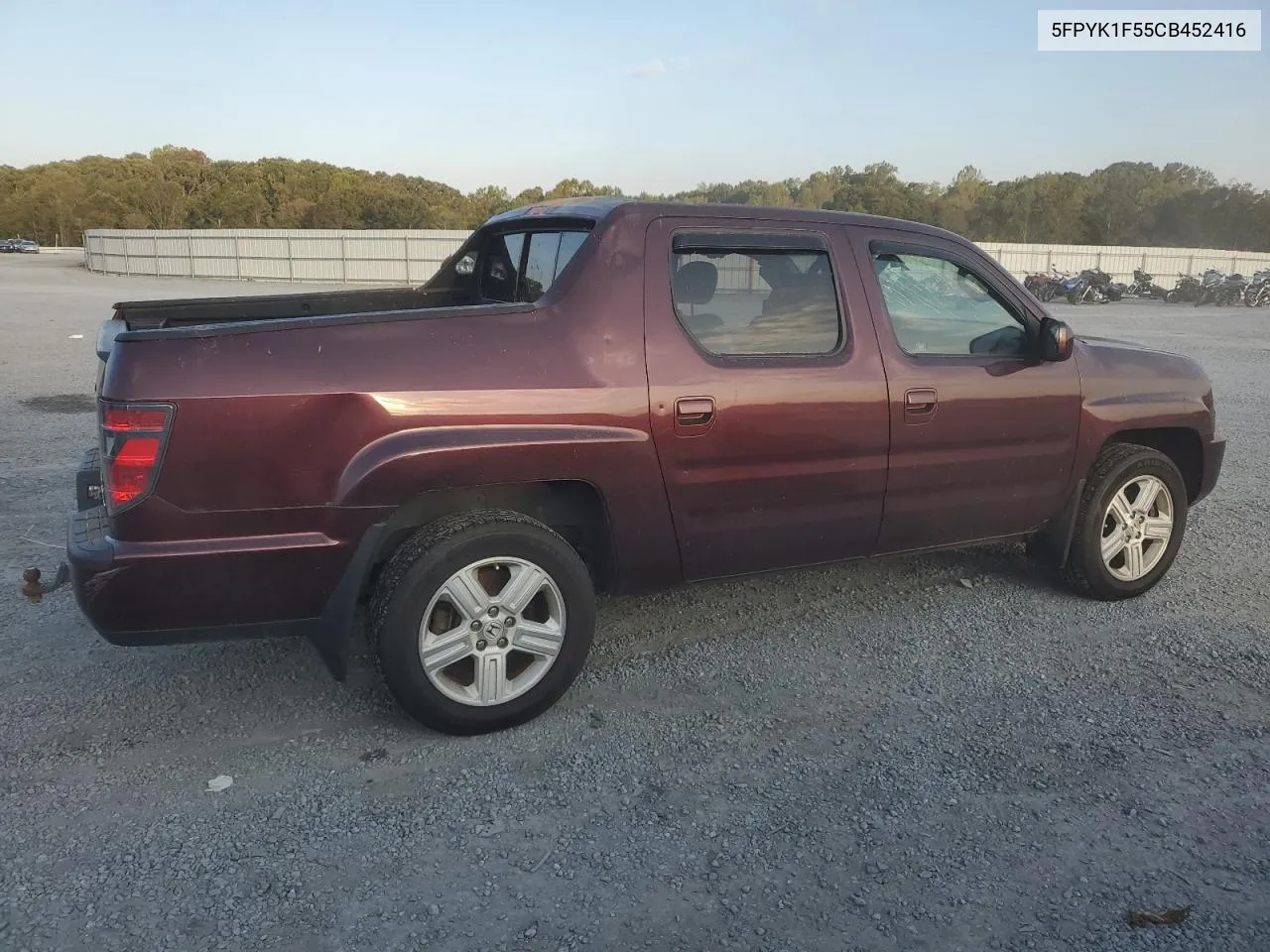 5FPYK1F55CB452416 2012 Honda Ridgeline Rtl