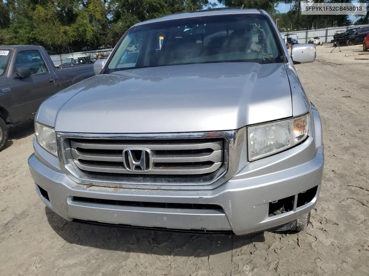 2012 Honda Ridgeline Rtl VIN: 5FPYK1F52CB458013 Lot: 75085694