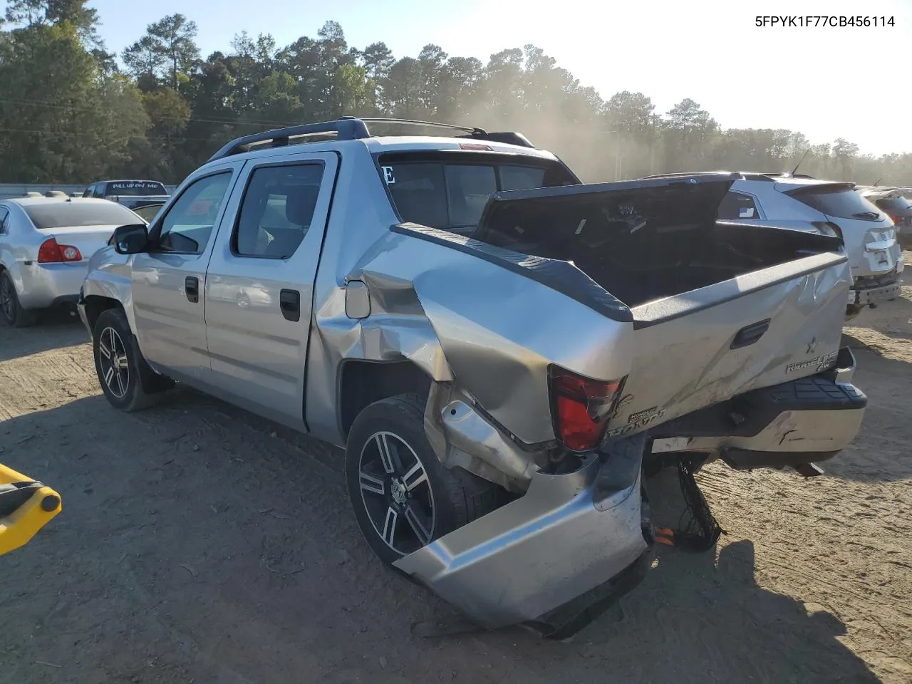 5FPYK1F77CB456114 2012 Honda Ridgeline Sport