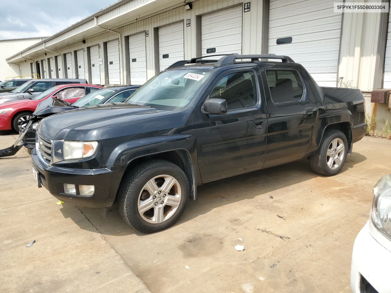 2013 Honda Ridgeline Rtl VIN: 5FPYK1F55DB003304 Lot: 65940284