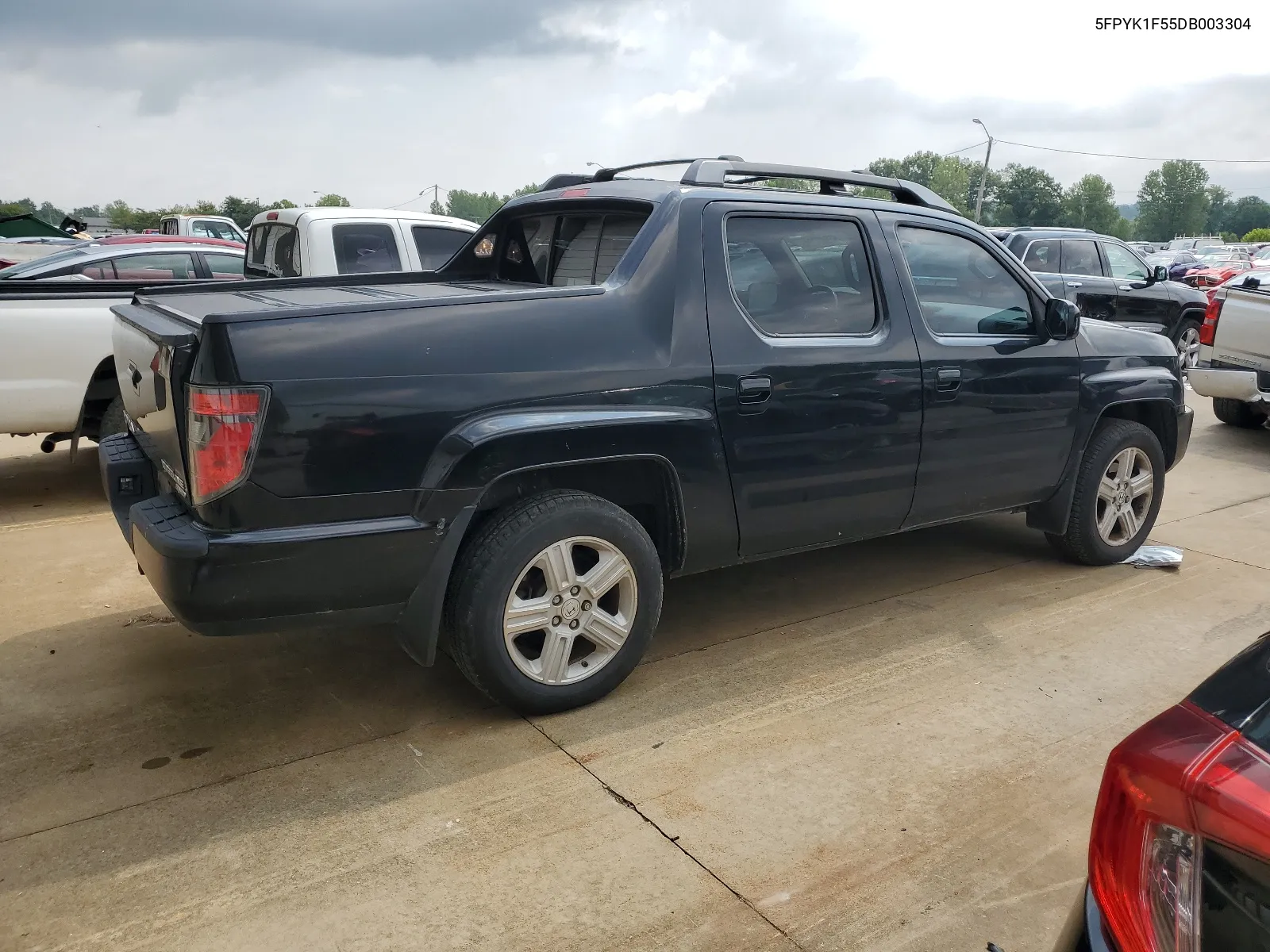 2013 Honda Ridgeline Rtl VIN: 5FPYK1F55DB003304 Lot: 65940284