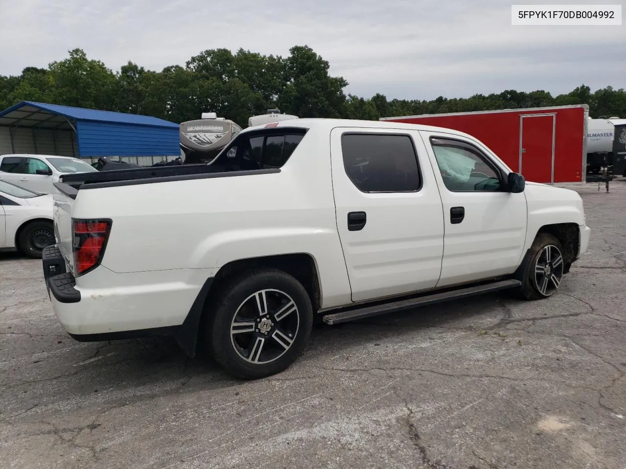 2013 Honda Ridgeline Sport VIN: 5FPYK1F70DB004992 Lot: 69629834