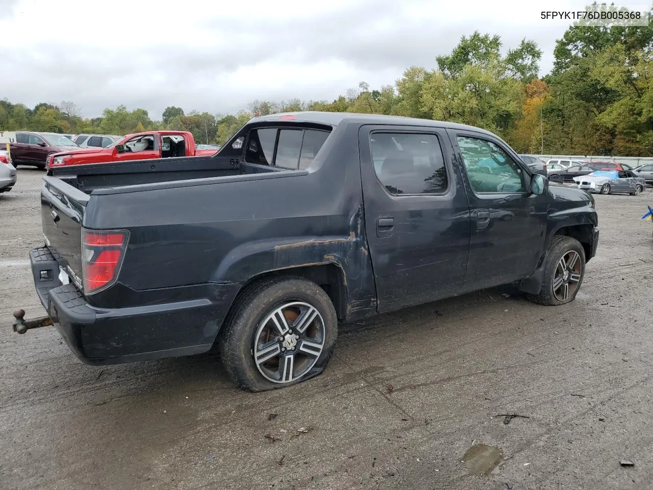 2013 Honda Ridgeline Sport VIN: 5FPYK1F76DB005368 Lot: 73312714