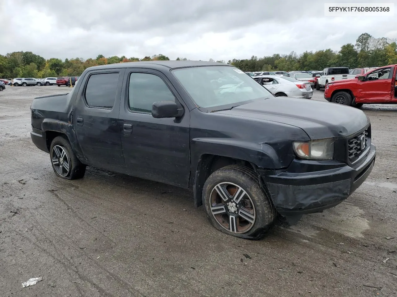 2013 Honda Ridgeline Sport VIN: 5FPYK1F76DB005368 Lot: 73312714