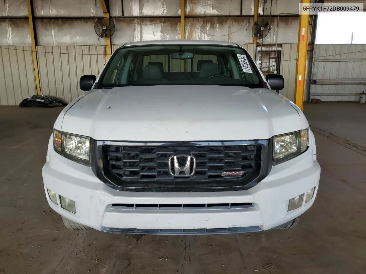 2013 Honda Ridgeline Sport VIN: 5FPYK1F72DB009479 Lot: 74335154