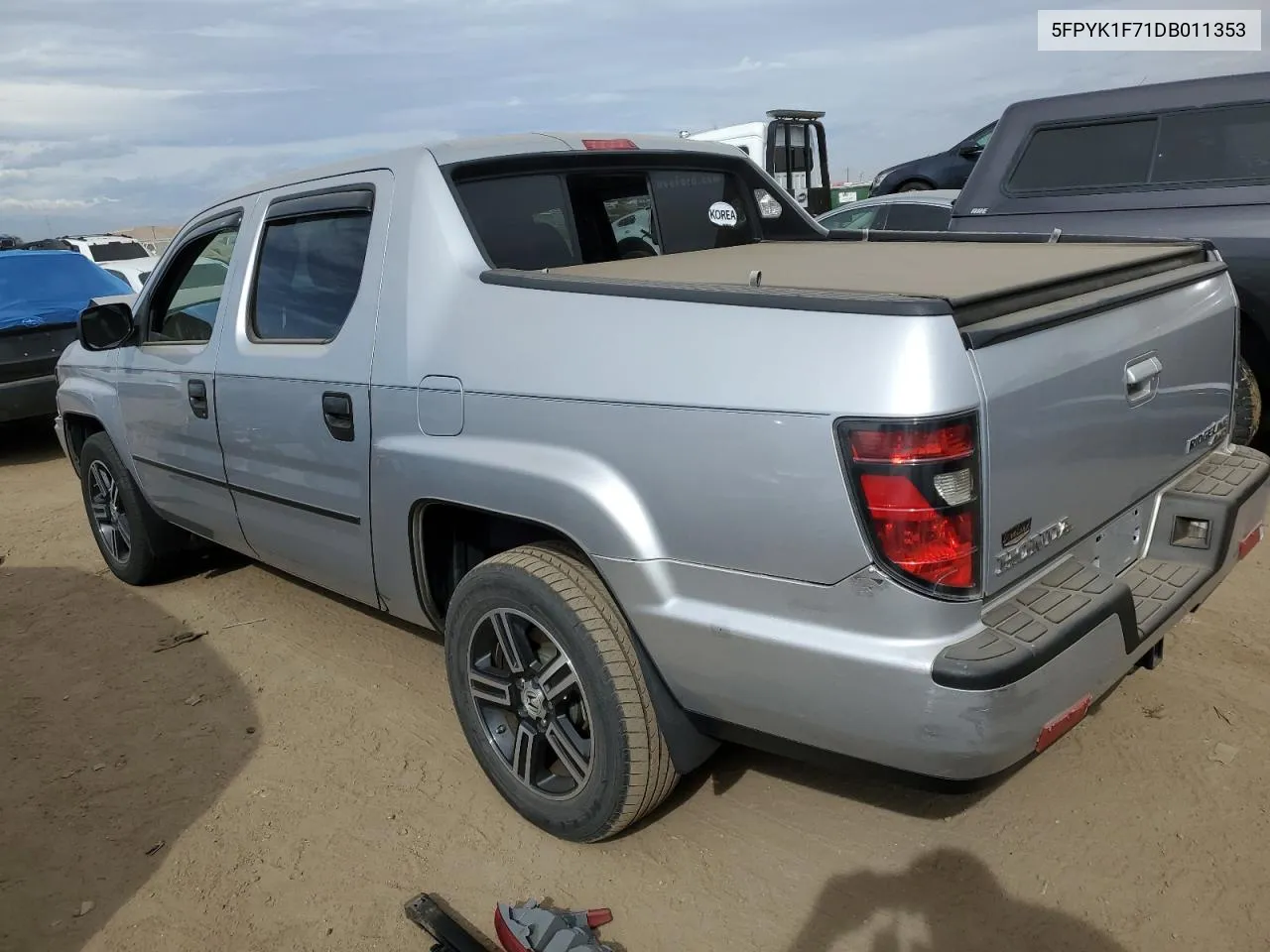 2013 Honda Ridgeline Sport VIN: 5FPYK1F71DB011353 Lot: 74994304