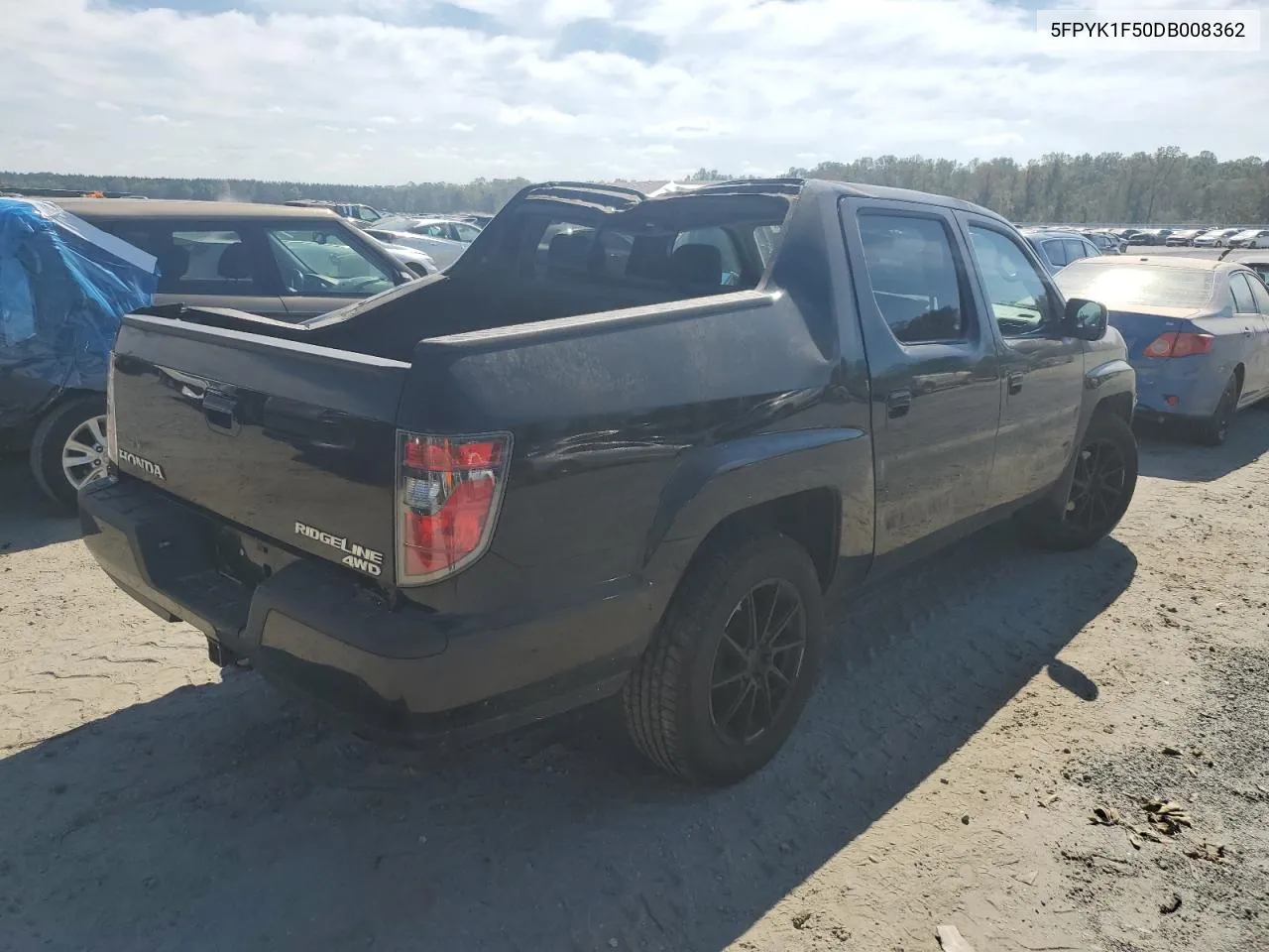 5FPYK1F50DB008362 2013 Honda Ridgeline Rtl