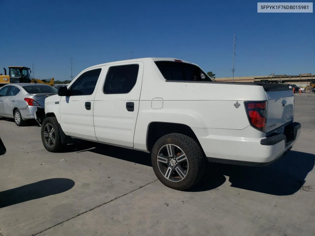 2013 Honda Ridgeline Sport VIN: 5FPYK1F76DB015981 Lot: 75883614