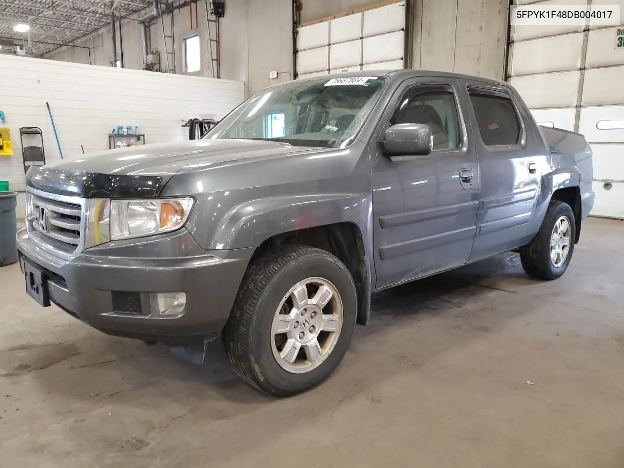 2013 Honda Ridgeline Rts VIN: 5FPYK1F48DB004017 Lot: 76687804