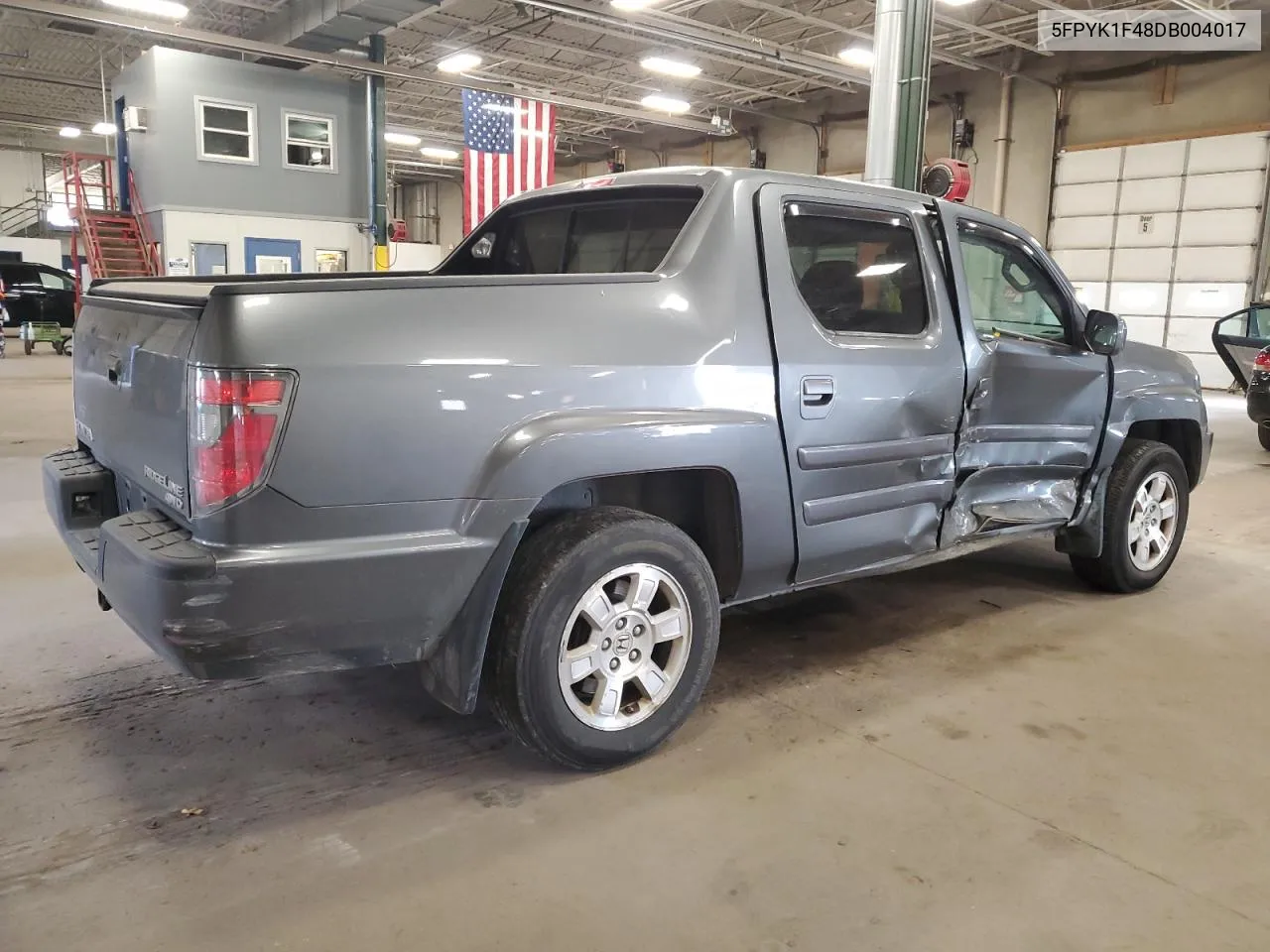 2013 Honda Ridgeline Rts VIN: 5FPYK1F48DB004017 Lot: 76687804