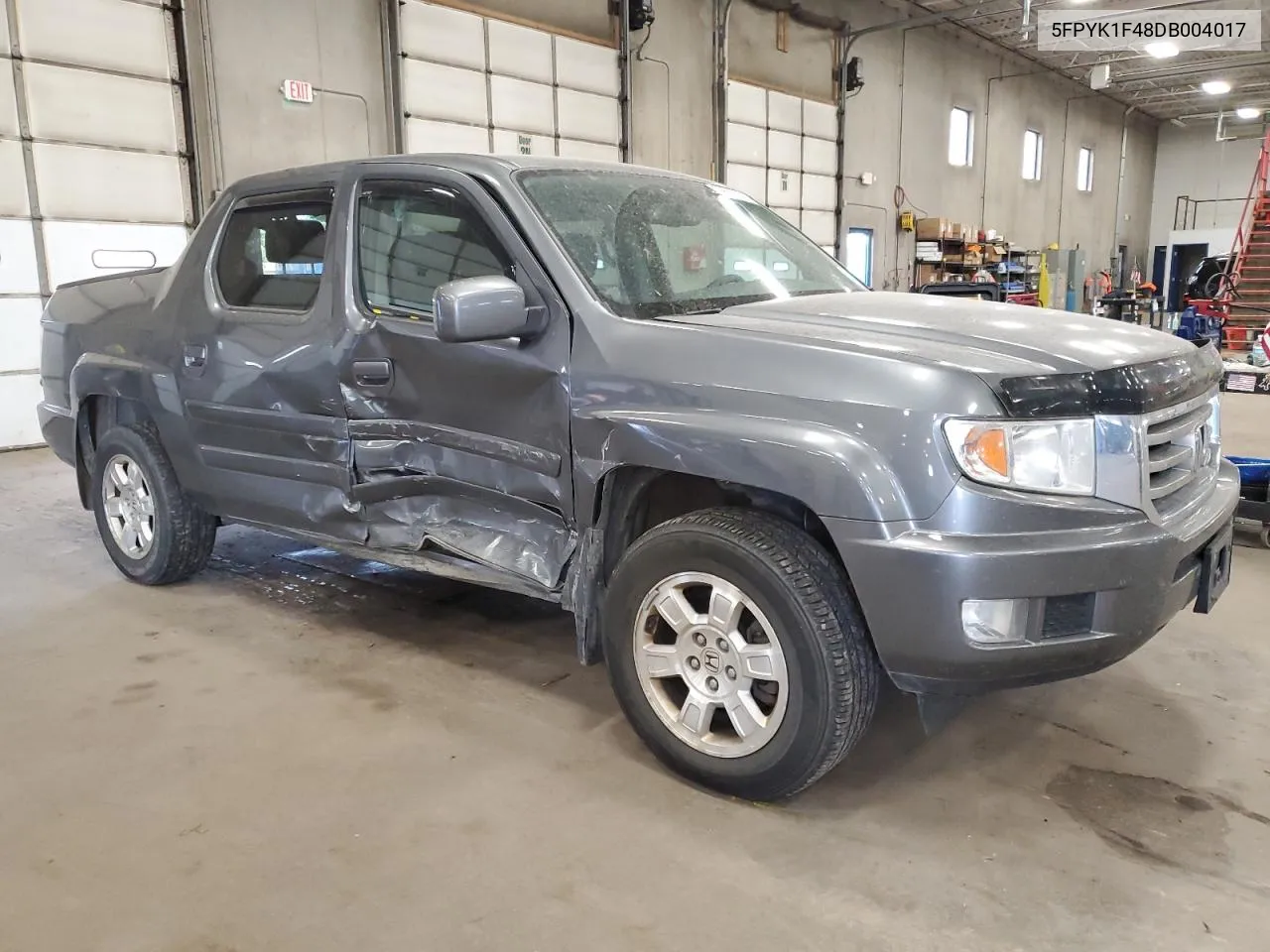 2013 Honda Ridgeline Rts VIN: 5FPYK1F48DB004017 Lot: 76687804