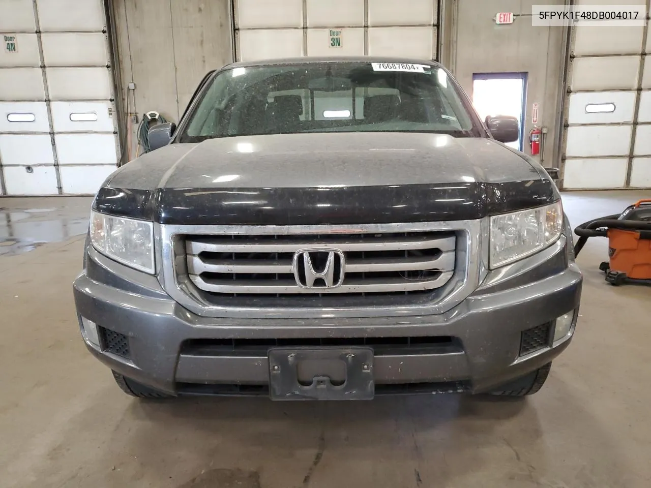 2013 Honda Ridgeline Rts VIN: 5FPYK1F48DB004017 Lot: 76687804