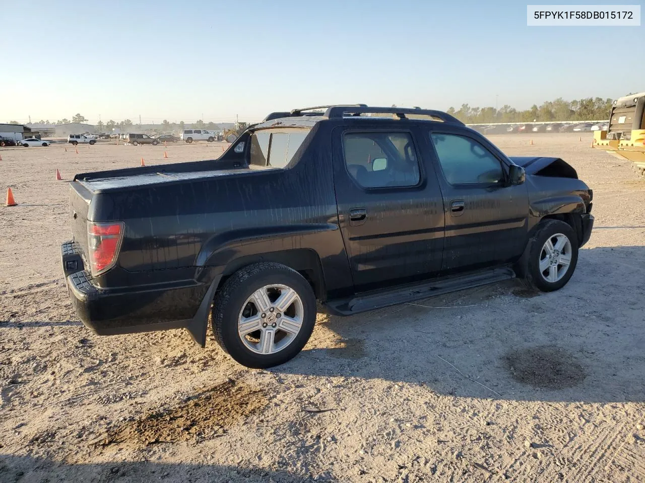 2013 Honda Ridgeline Rtl VIN: 5FPYK1F58DB015172 Lot: 80645324