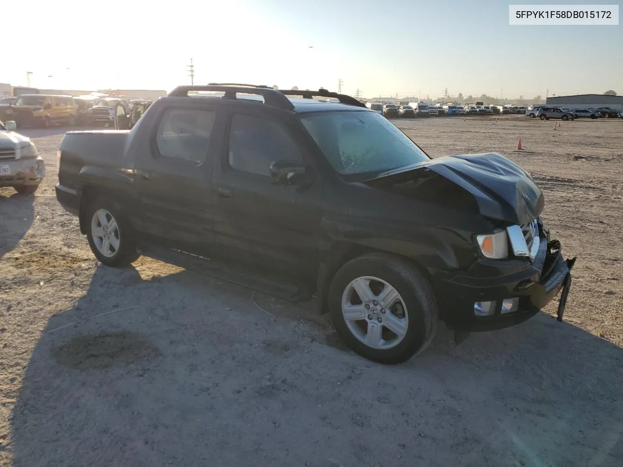 2013 Honda Ridgeline Rtl VIN: 5FPYK1F58DB015172 Lot: 80645324