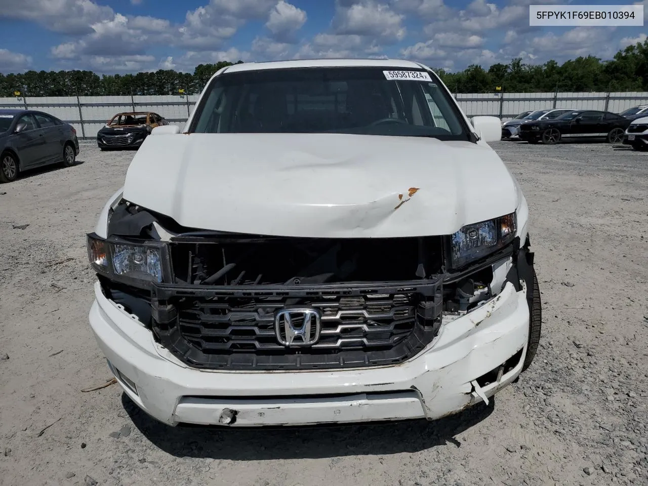 5FPYK1F69EB010394 2014 Honda Ridgeline Rtl-S