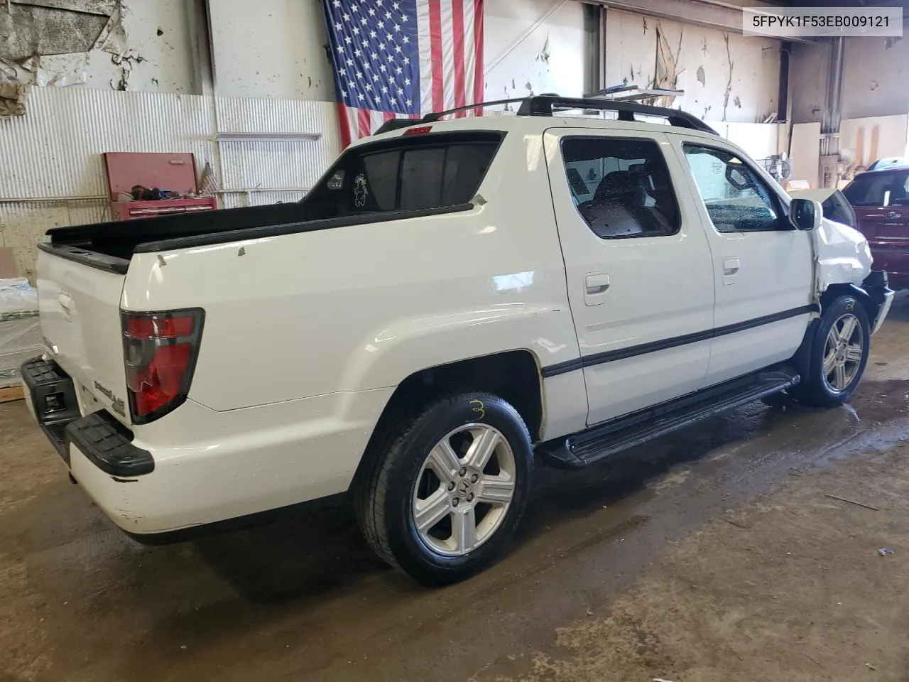 2014 Honda Ridgeline Rtl VIN: 5FPYK1F53EB009121 Lot: 62029614