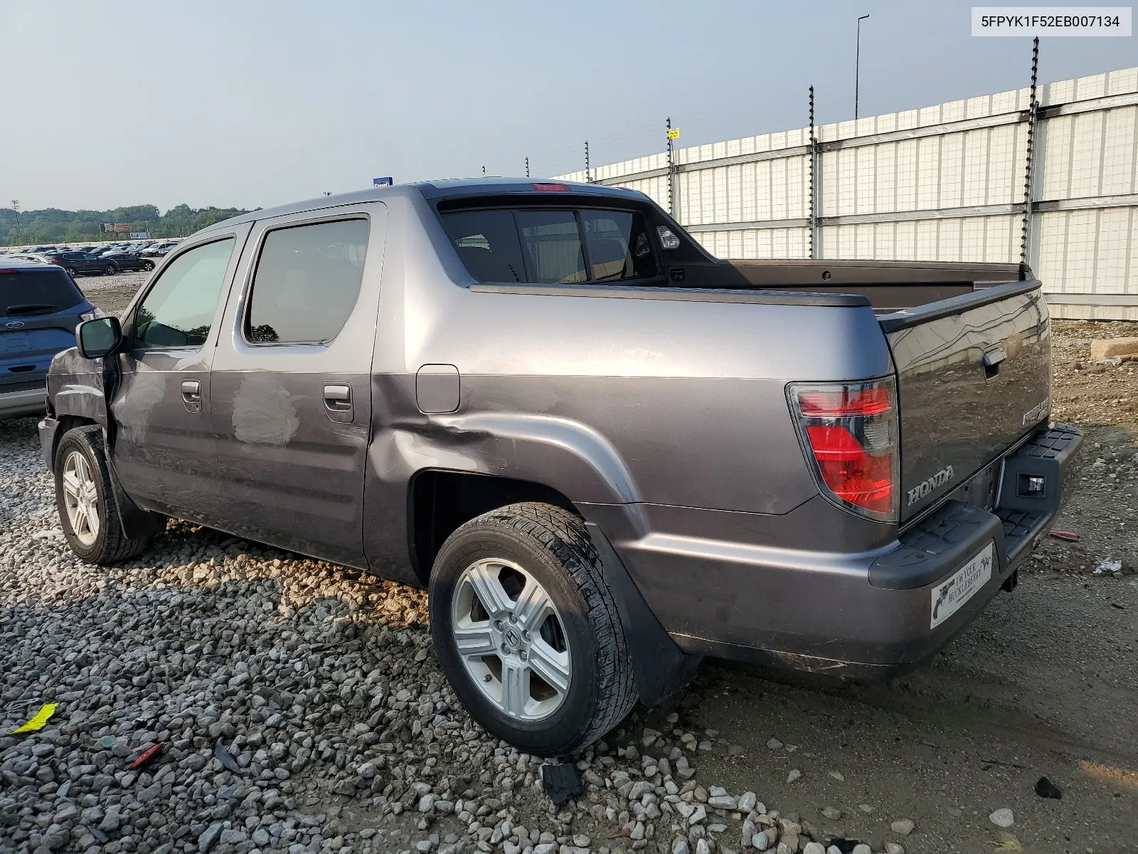 2014 Honda Ridgeline Rtl VIN: 5FPYK1F52EB007134 Lot: 63774364