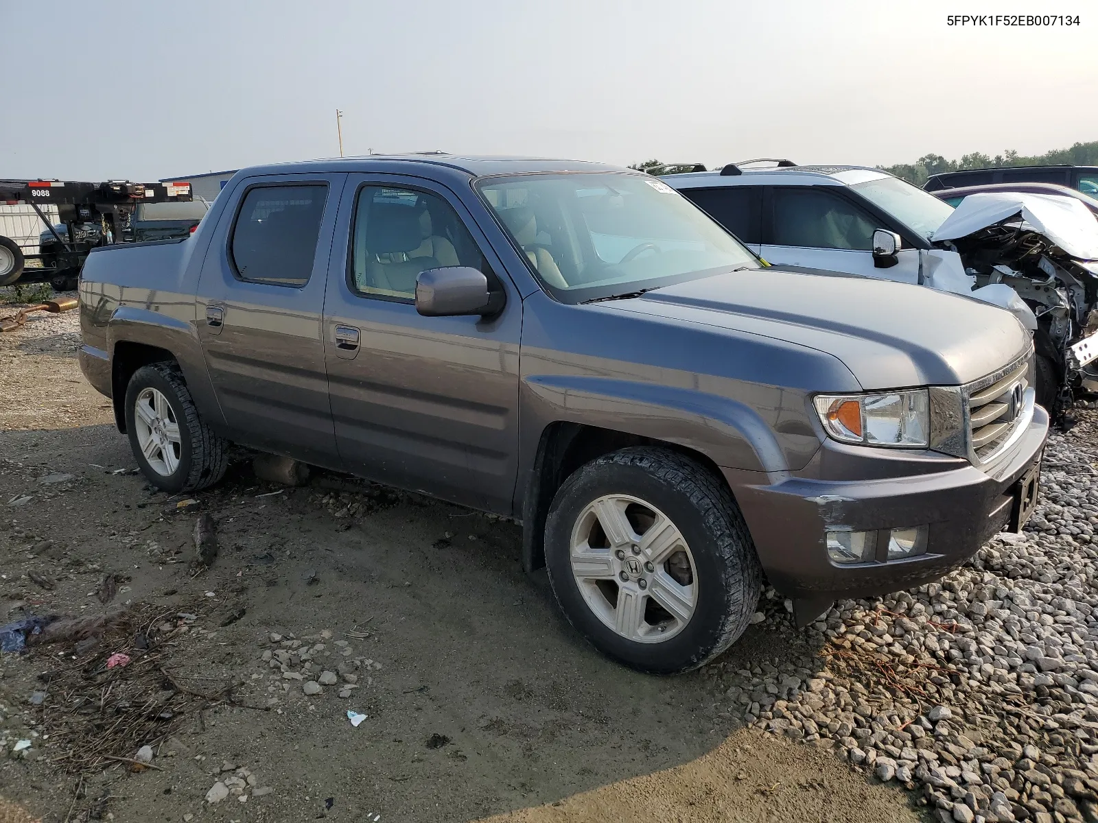 2014 Honda Ridgeline Rtl VIN: 5FPYK1F52EB007134 Lot: 63774364